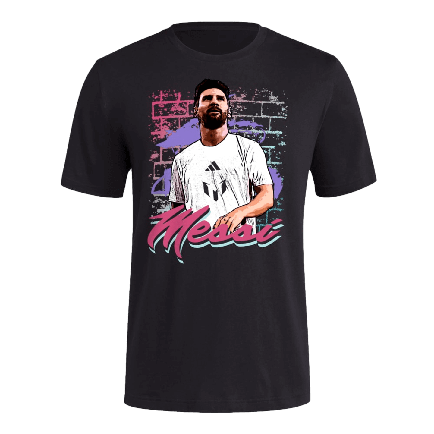 Adidas Messi Mural Image Tee JJ3627