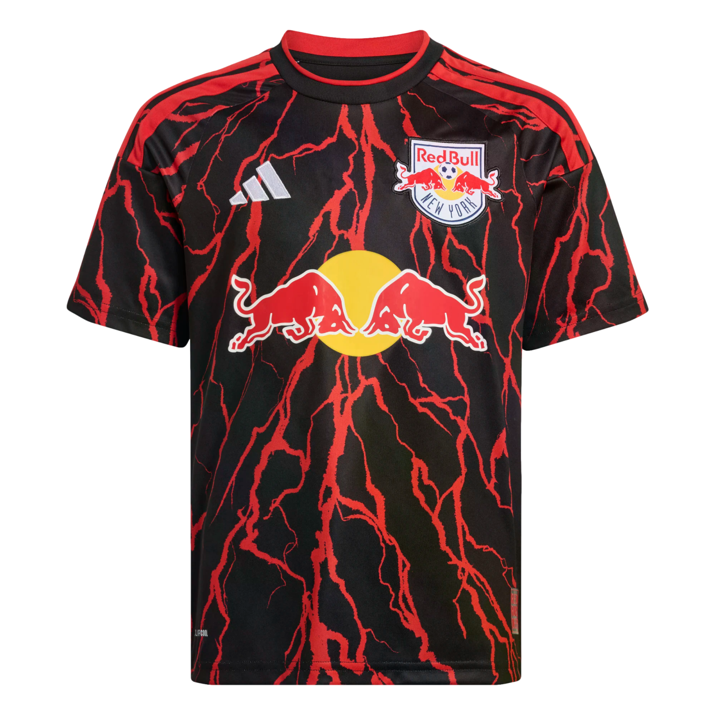 New York Red Bulls 26/27 Youth Home Jersey Soccer JL6794 Black