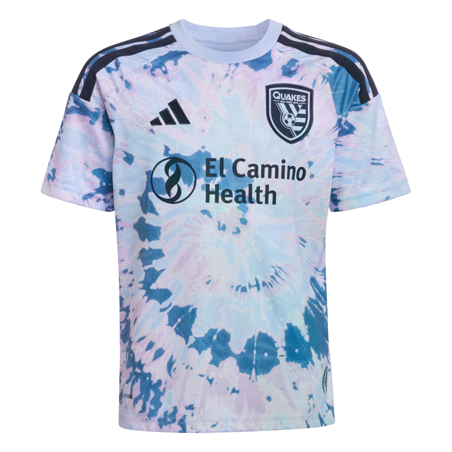 San Jose Earthquakes 26/27 Youth Away Jersey Soccer JL8448 Blue