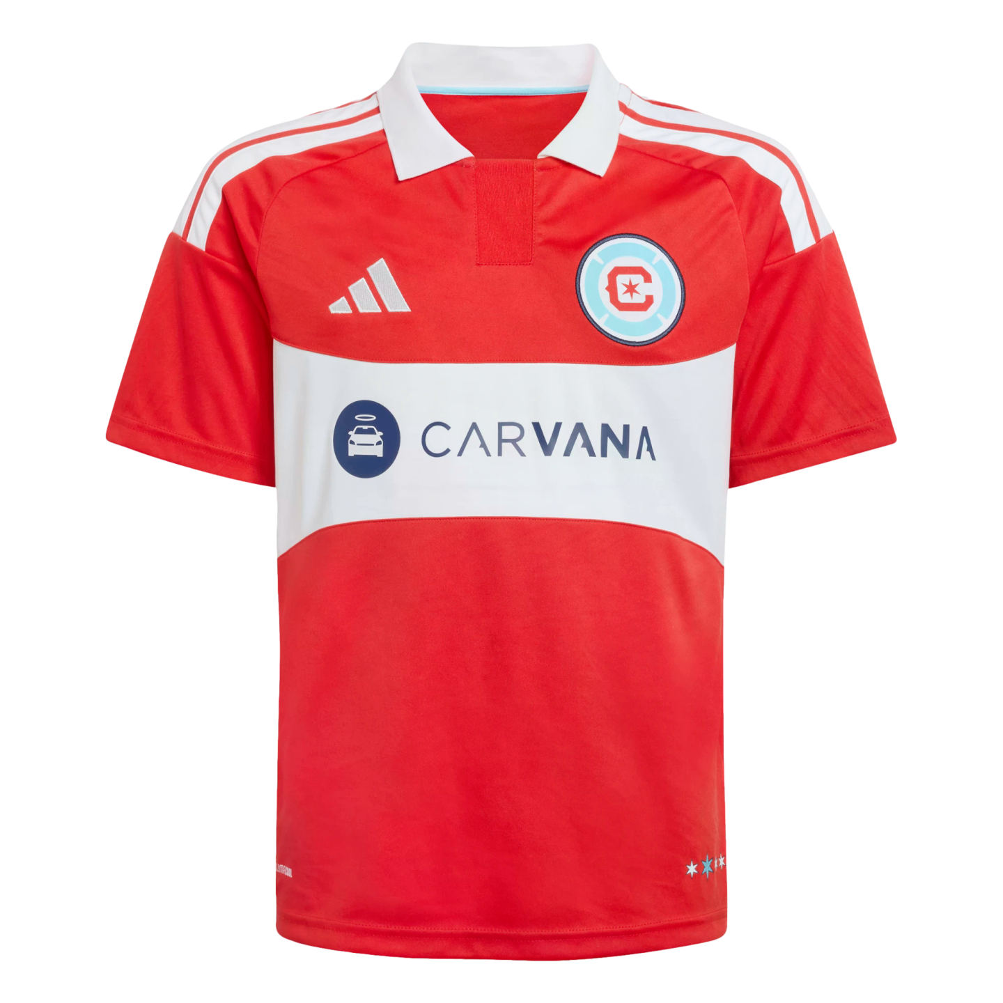Chicago Fire 26/27 Youth Home Jersey Soccer JL8517 Red