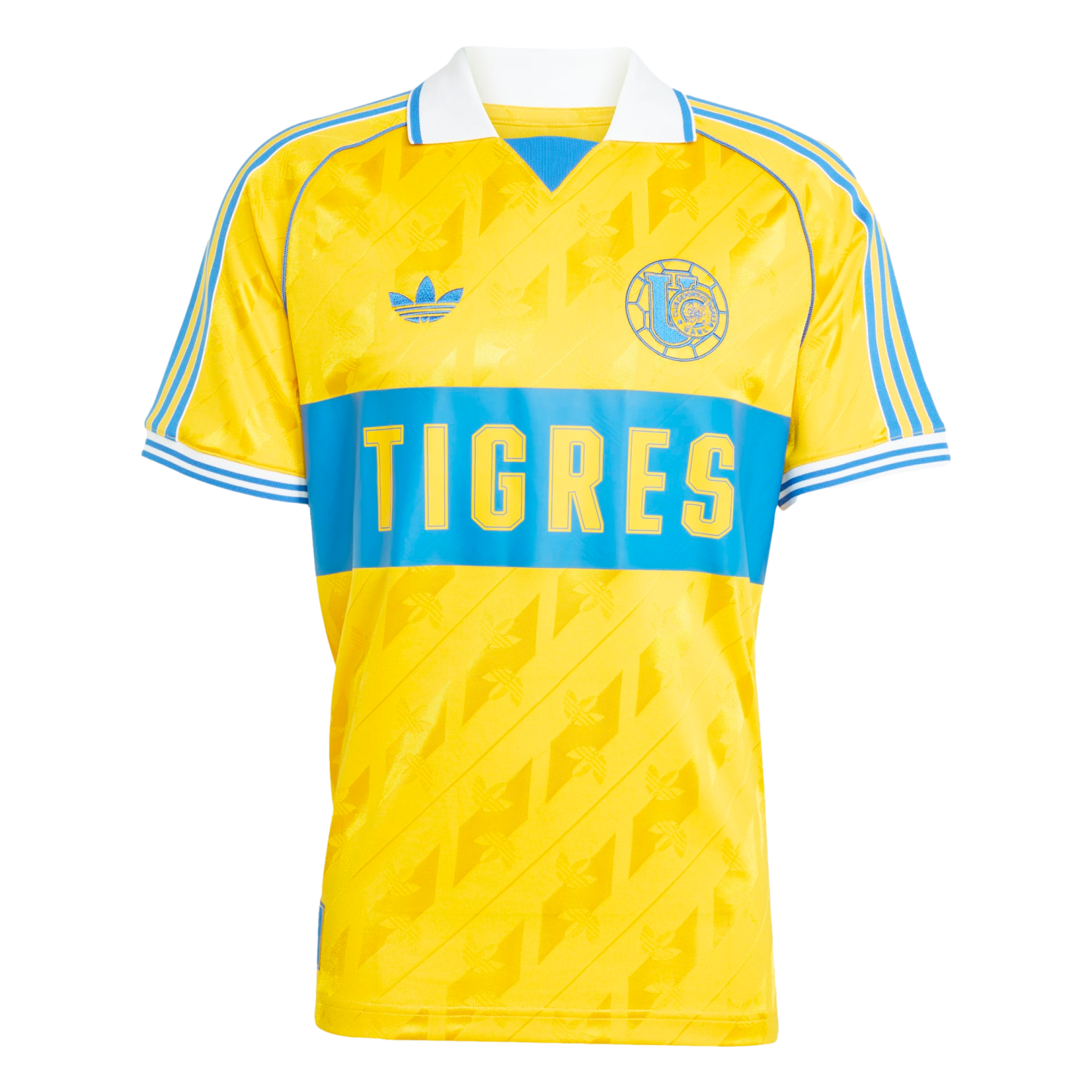 Adidas Tigres UANL 25/26 65th Anniversary Jersey Soccer JM4863 Gold