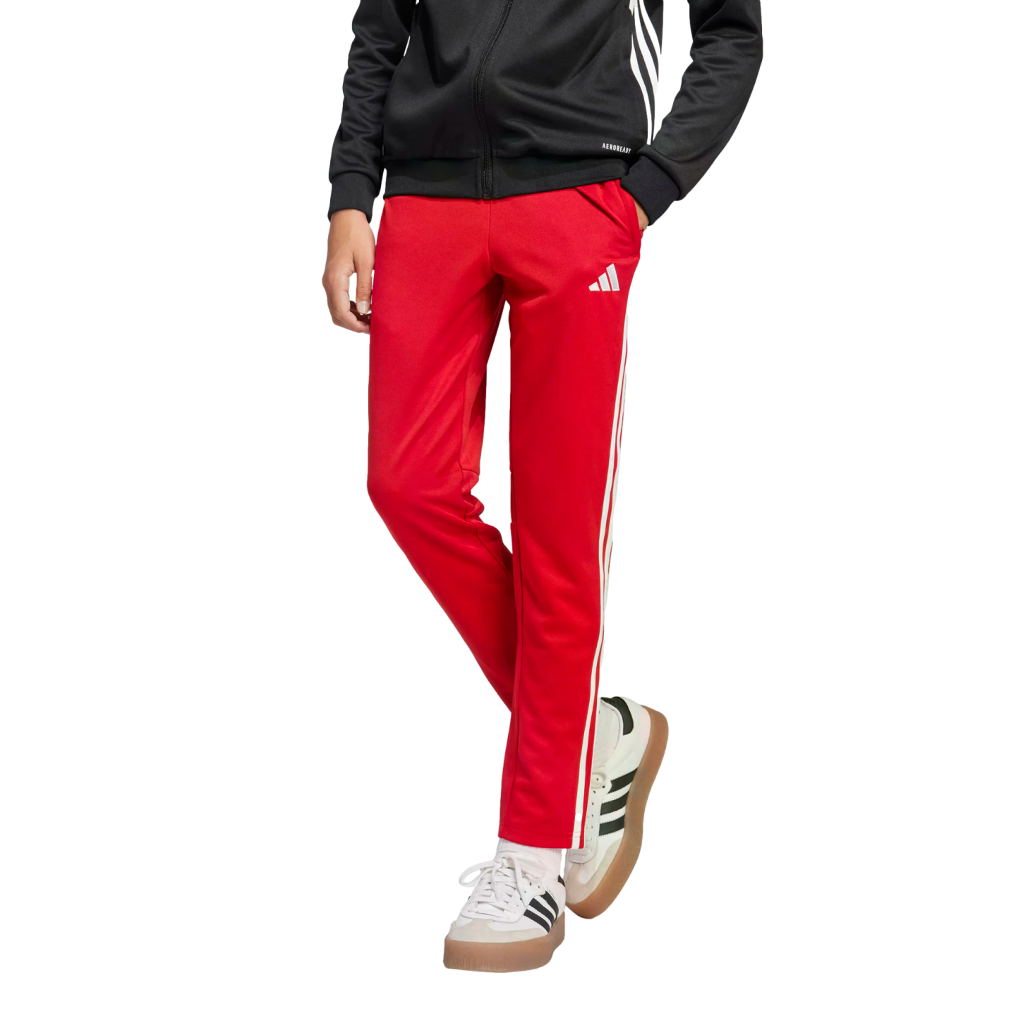 Adidas Tiro 25 Essentials Youth Pants - Red JM6034