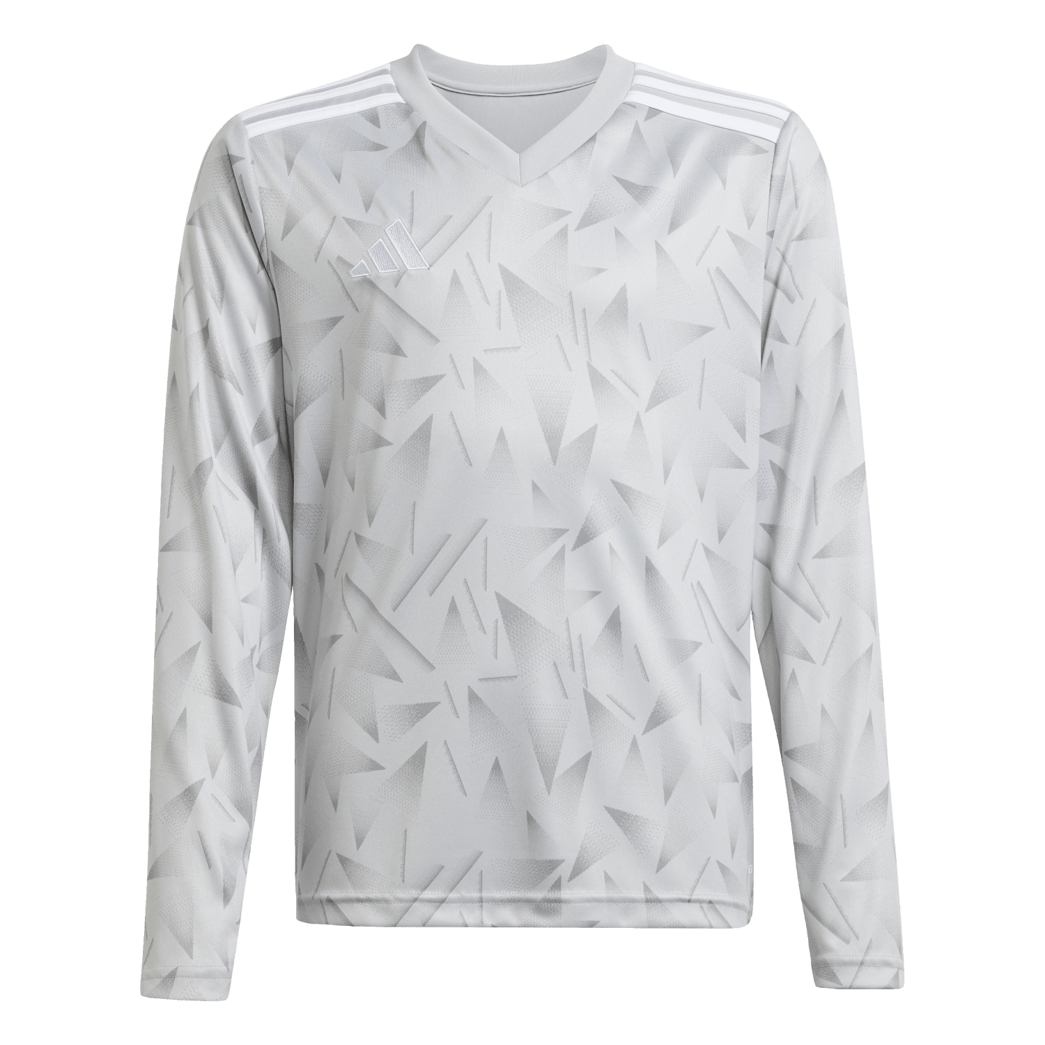 adidas Youth Team Icon 25 Long Sleeve Jersey - Grey JM6775