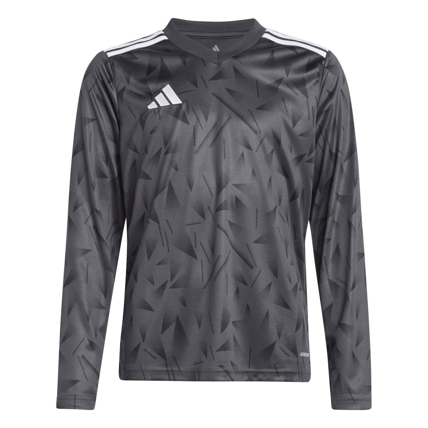 adidas Youth Team Icon 25 Long Sleeve Jersey - Black JM6778