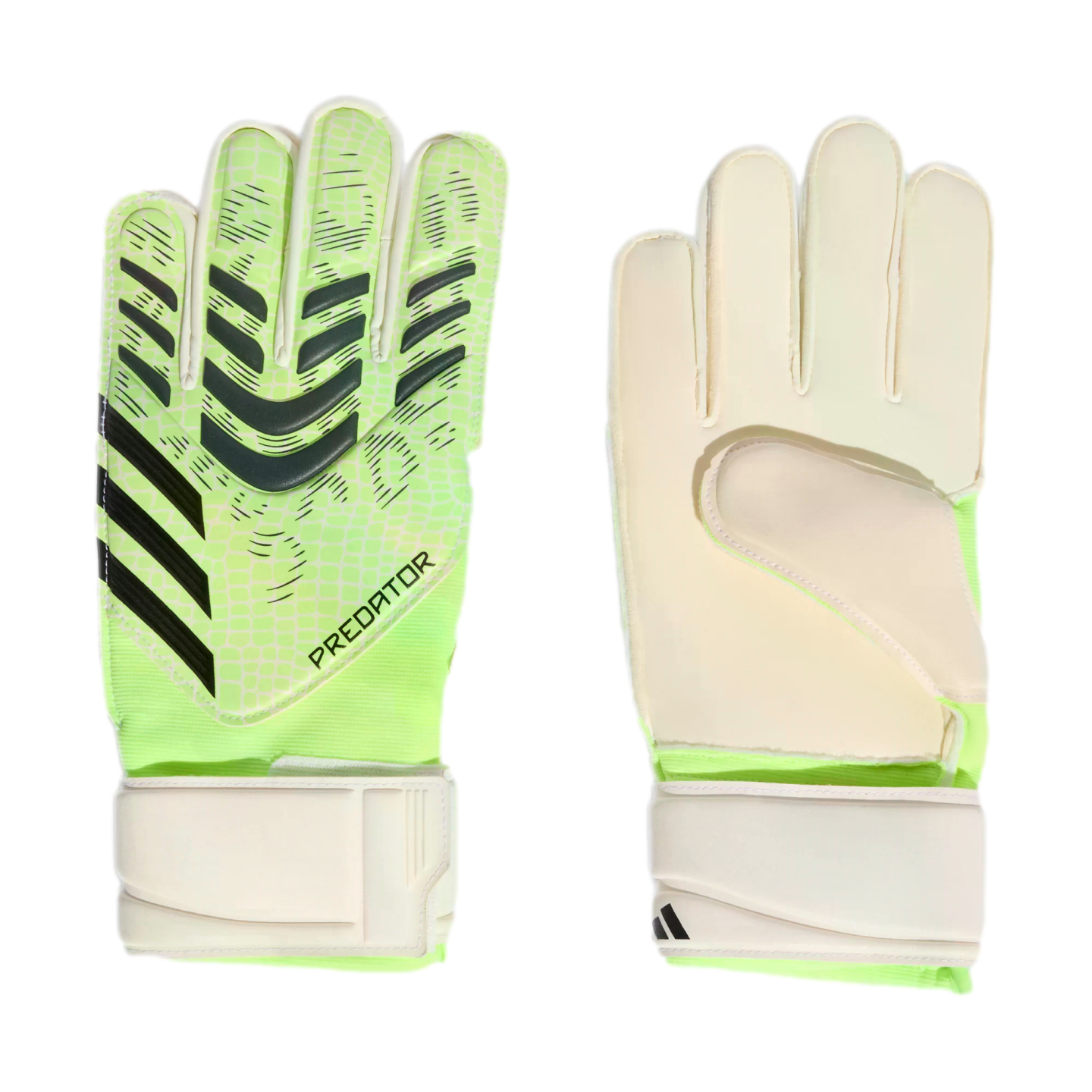 Adidas Predator Match Goalkeeper Gloves Soccer JN5351 Yellow