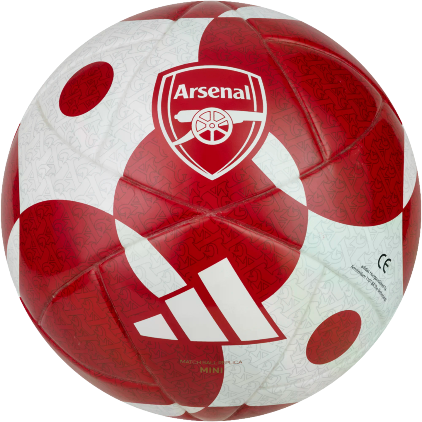 Adidas Arsenal Home Mini Skills Ball Soccer JN7332 White Adidas Arsenal Home Mini Skills Ball Soccer JN7332 White