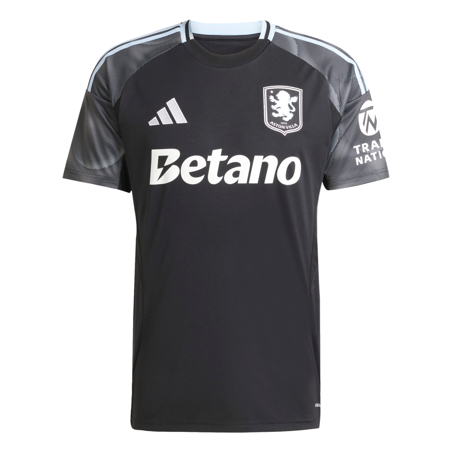 Adidas Aston Villa 25/26 Away Jersey Soccer JN8053 Black