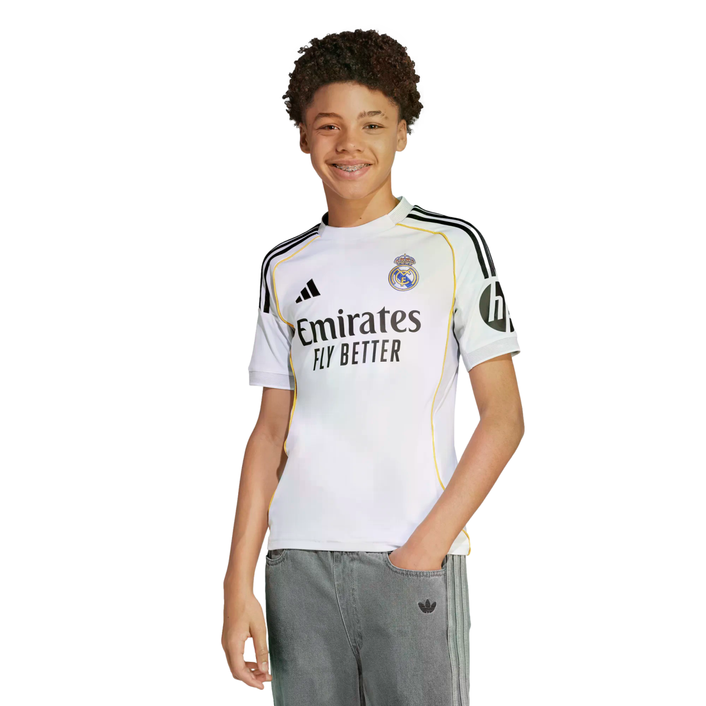 Adidas Real Madrid 25/26 Youth Home Jersey JN8887
