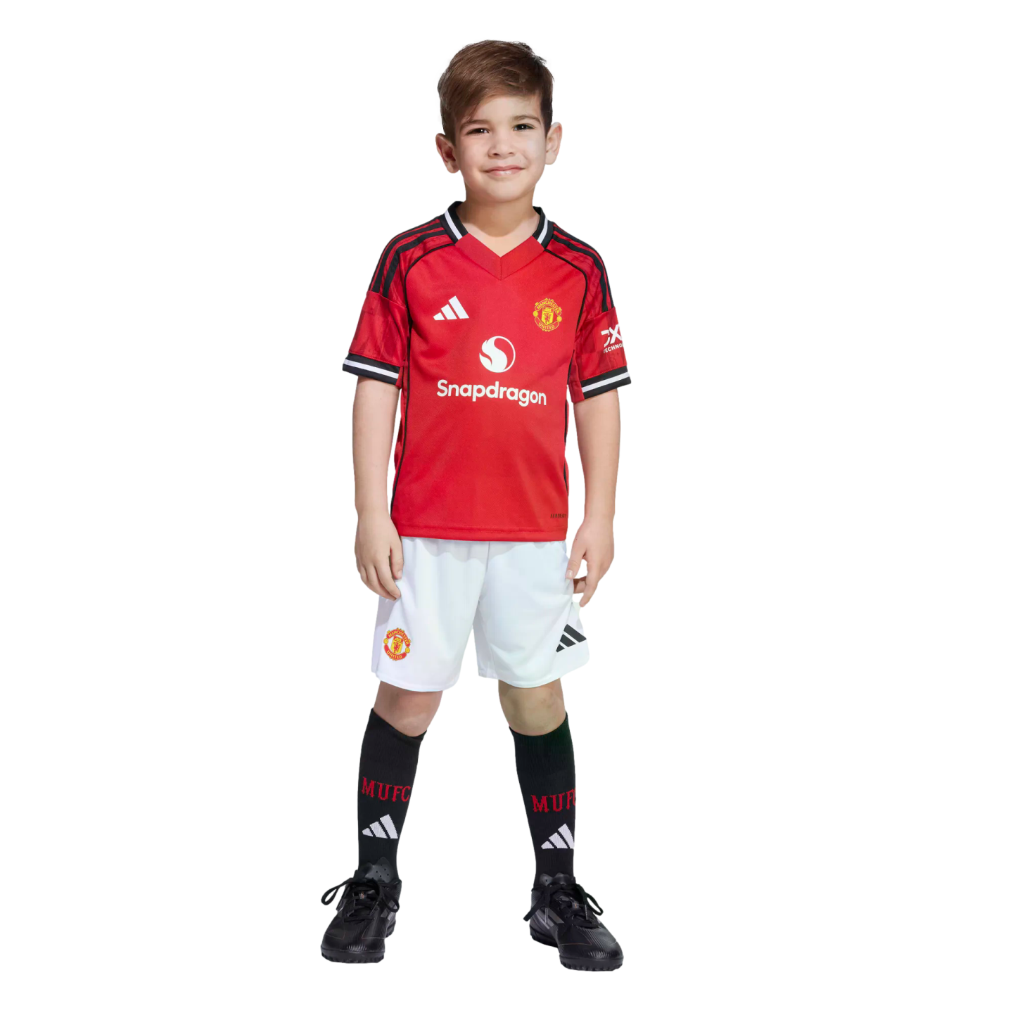 Adidas Manchester United 25/26 Toddler Home Mini Kit JP3019