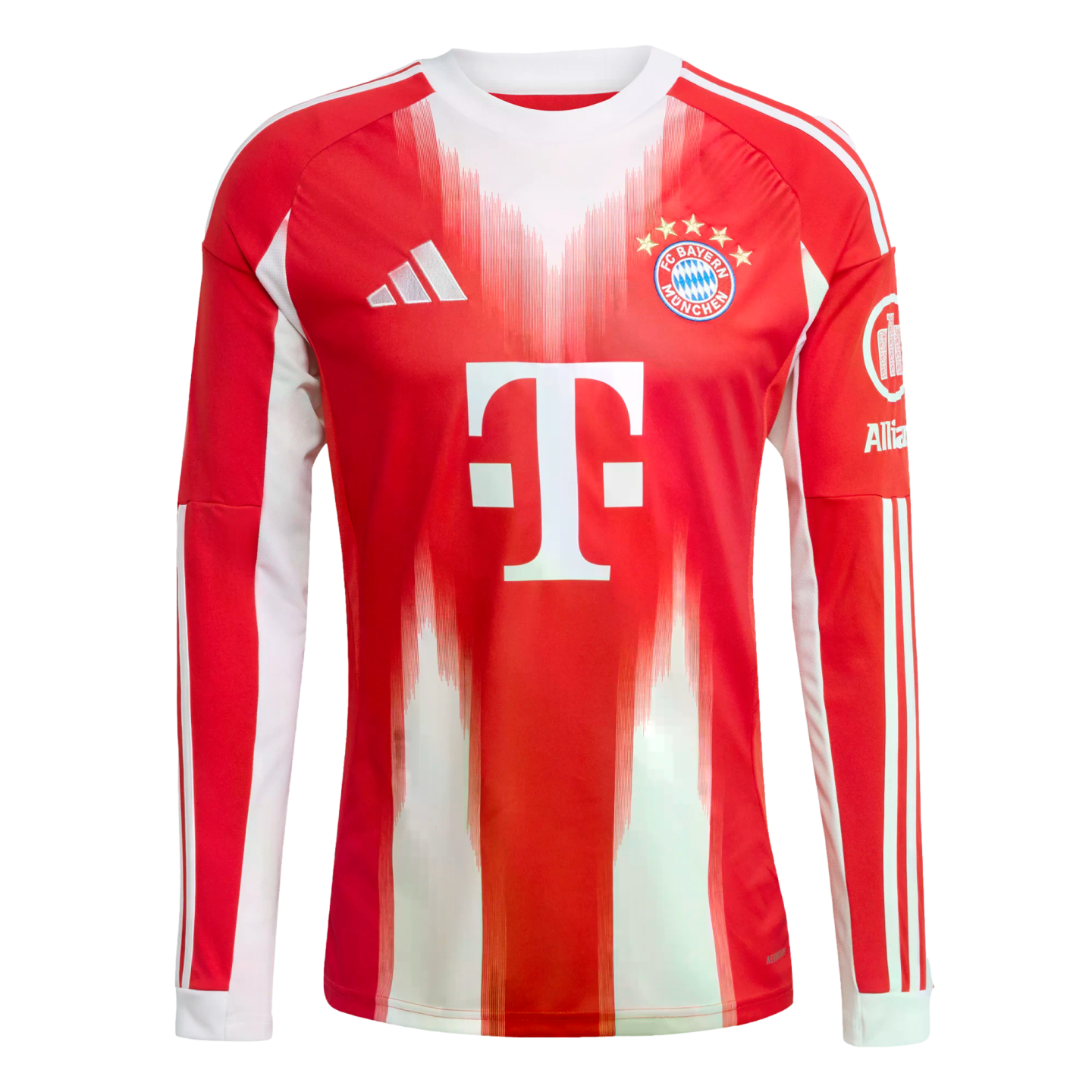 Adidas Bayern Munich 25/26 Long Sleeve Home Jersey JP3689