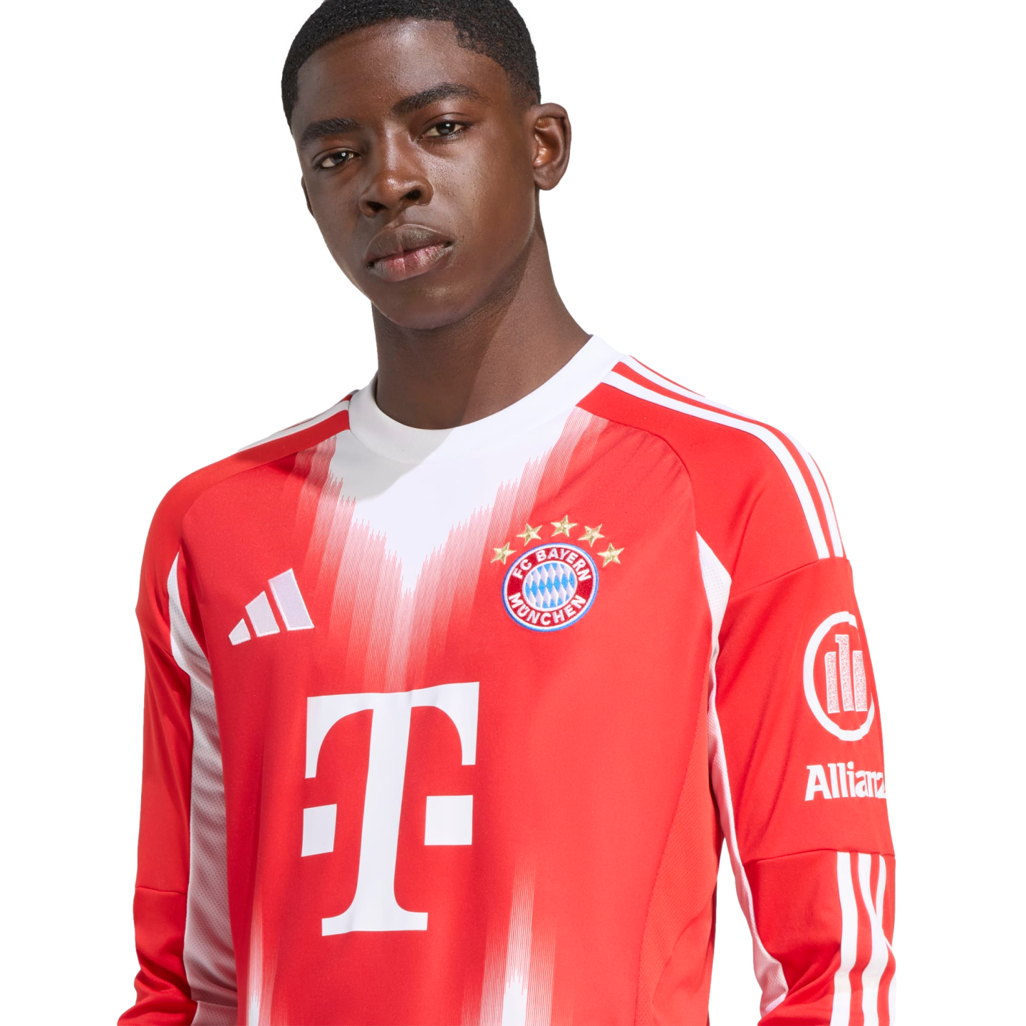 Adidas Bayern Munich 25/26 Long Sleeve Home Jersey JP3689