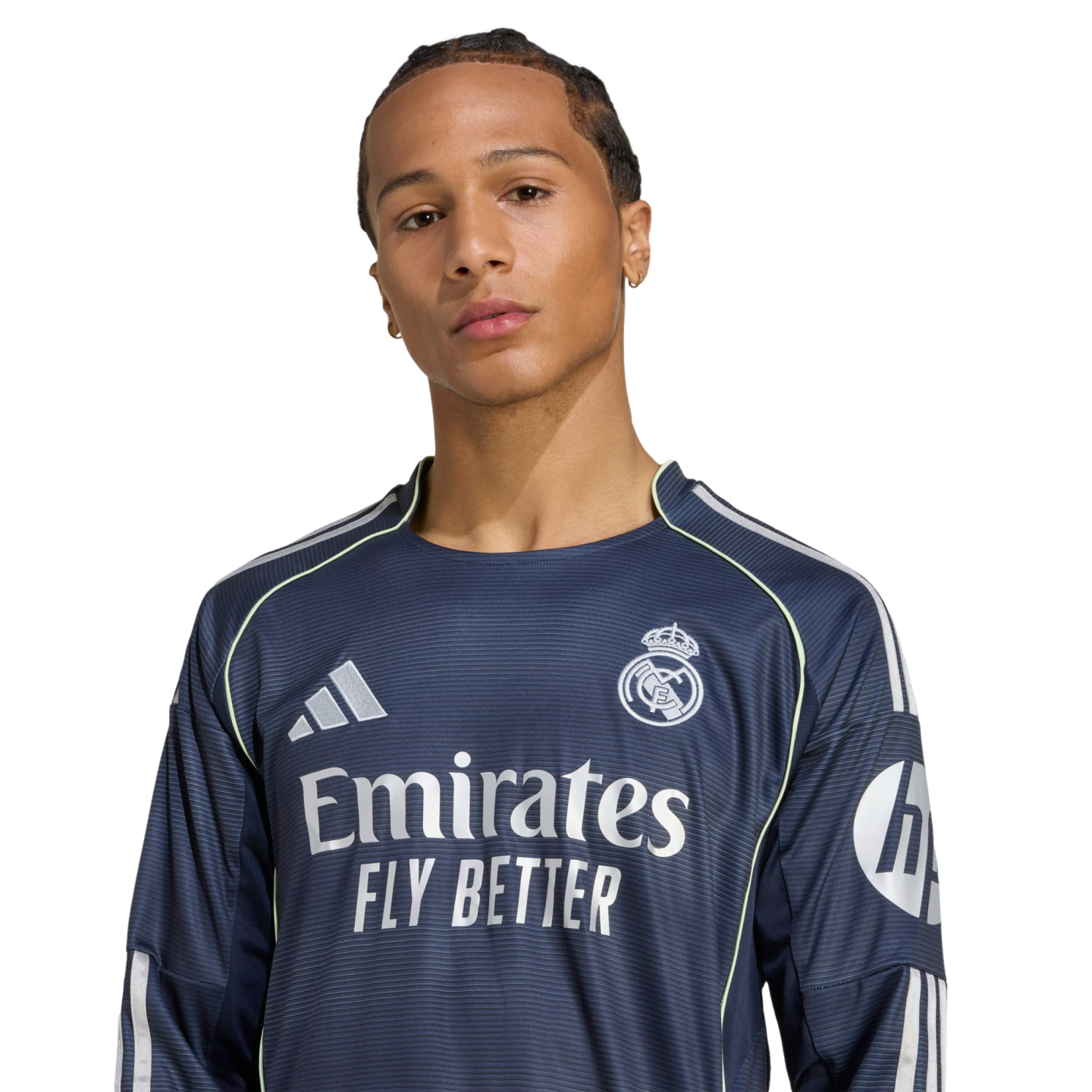 Adidas Real Madrid 25/26 Long Sleeve Away Jersey JP3939