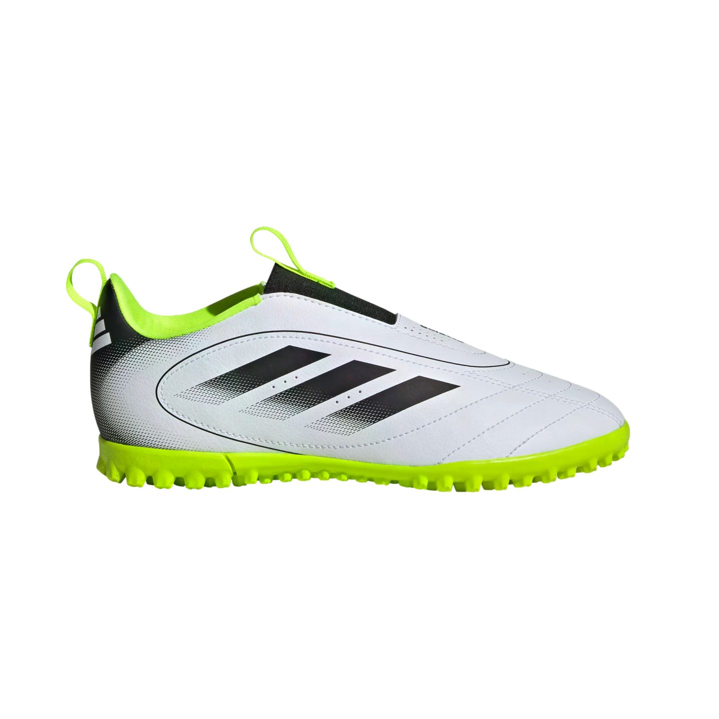 Adidas Goletto IX Laceless Youth Turf Shoes Soccer JP5789 White Adidas Goletto IX Laceless Youth Turf Shoes Soccer JP5789 White