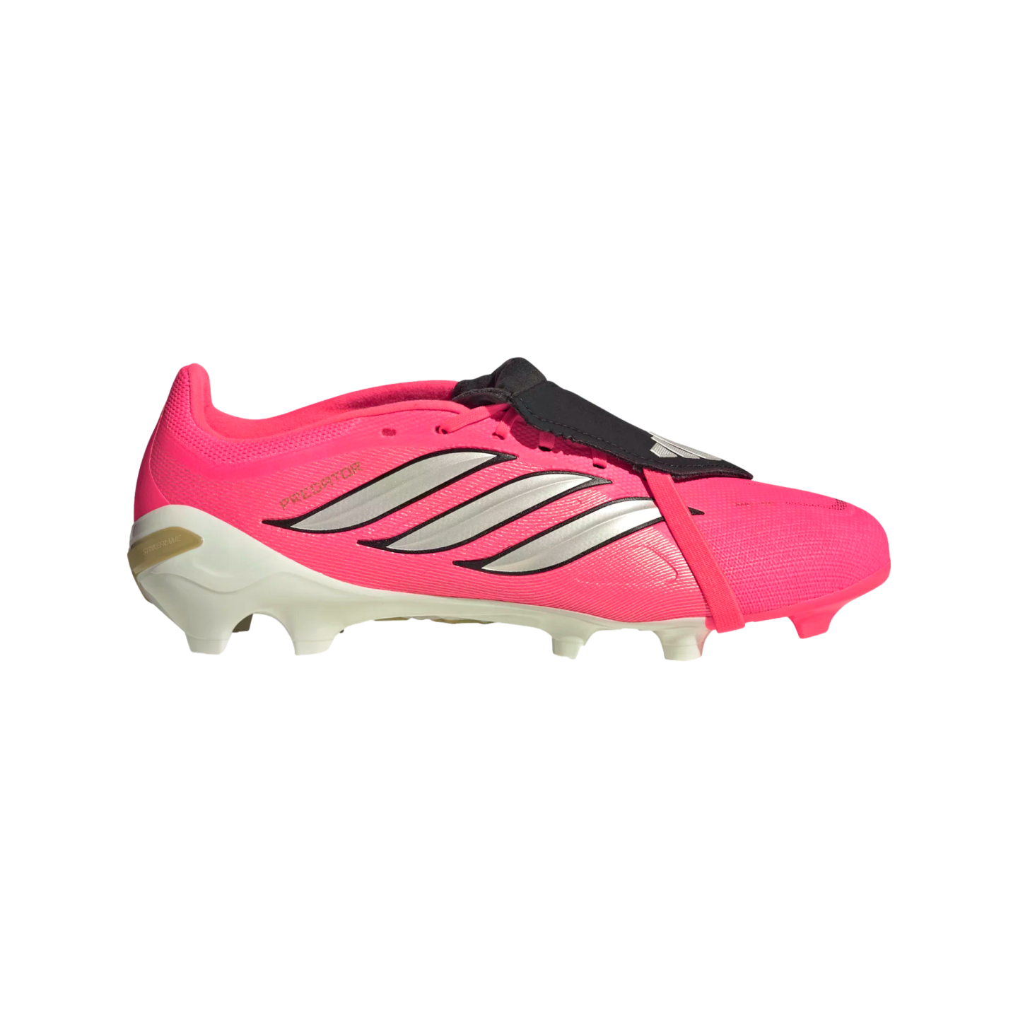 Predator League Foldover Tongue Firm Ground Cleats Soccer JP6271 Pink
