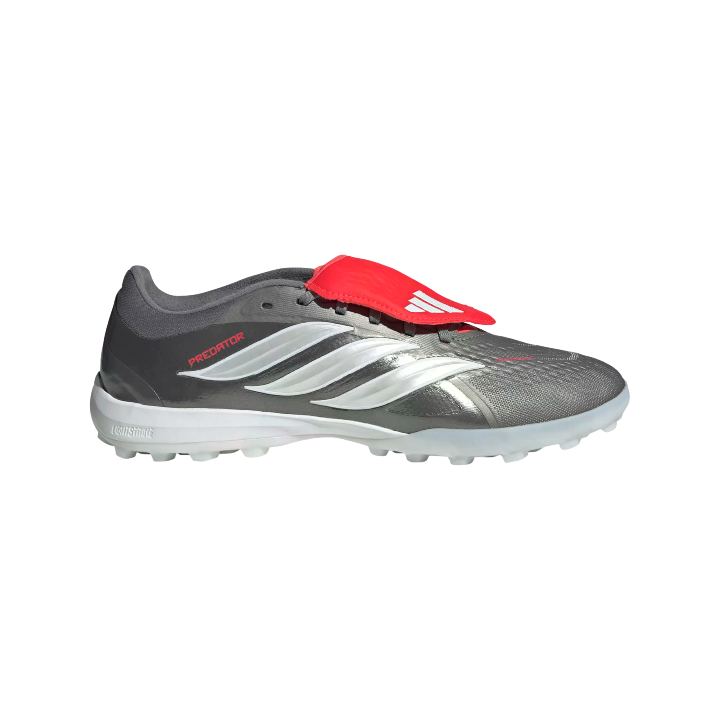 Adidas Predator Pro Foldover Tongue Turf Shoes Soccer JR7864 Silver