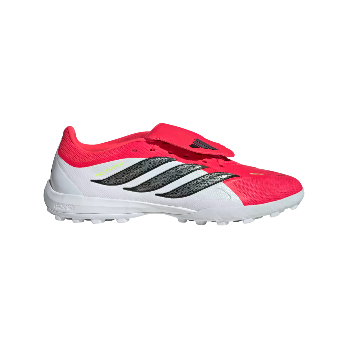 Predator League Foldover Tongue Turf Shoes Soccer JR7873 Red