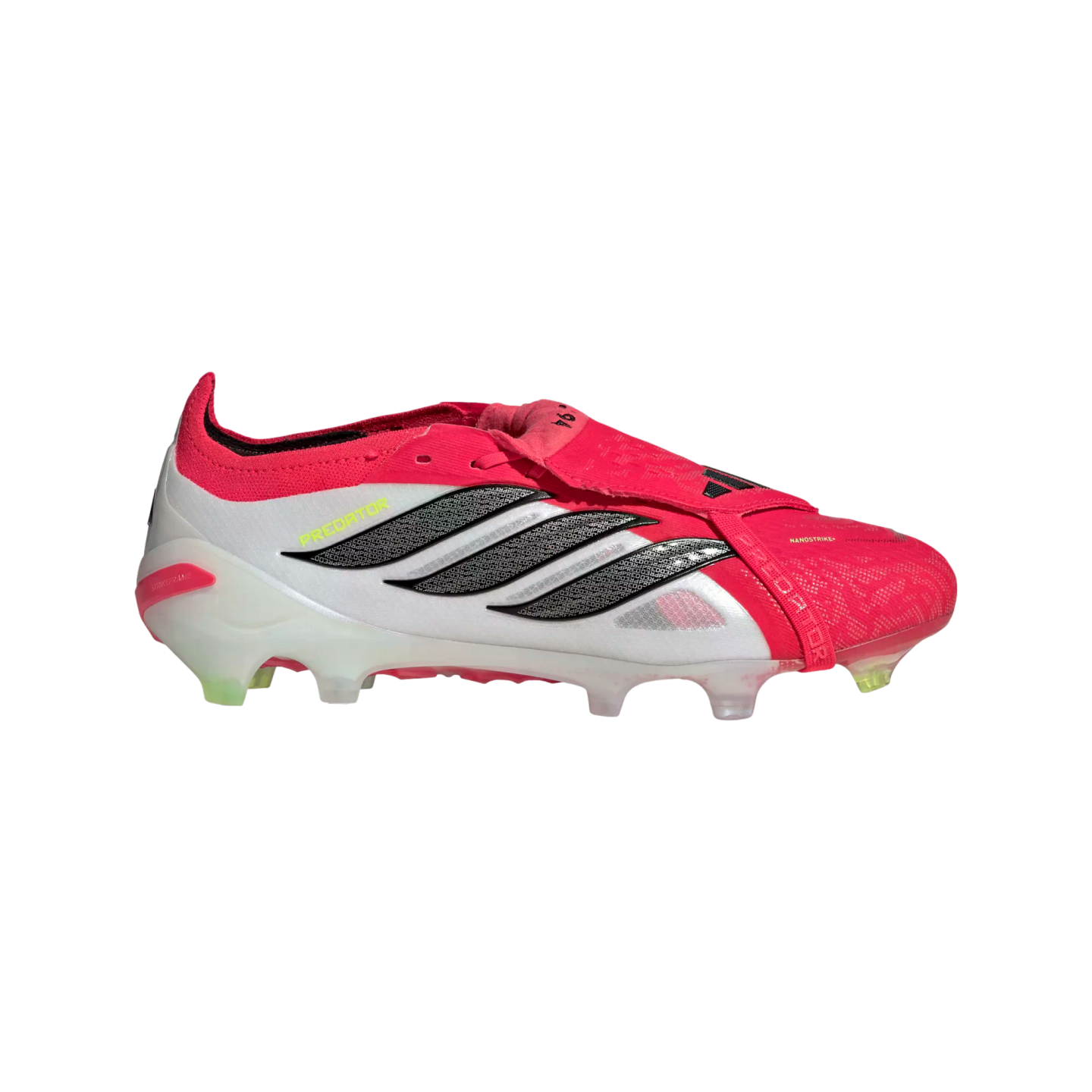 Predator Elite Foldover Tongue Firm Ground Cleats Soccer JS0380 Red