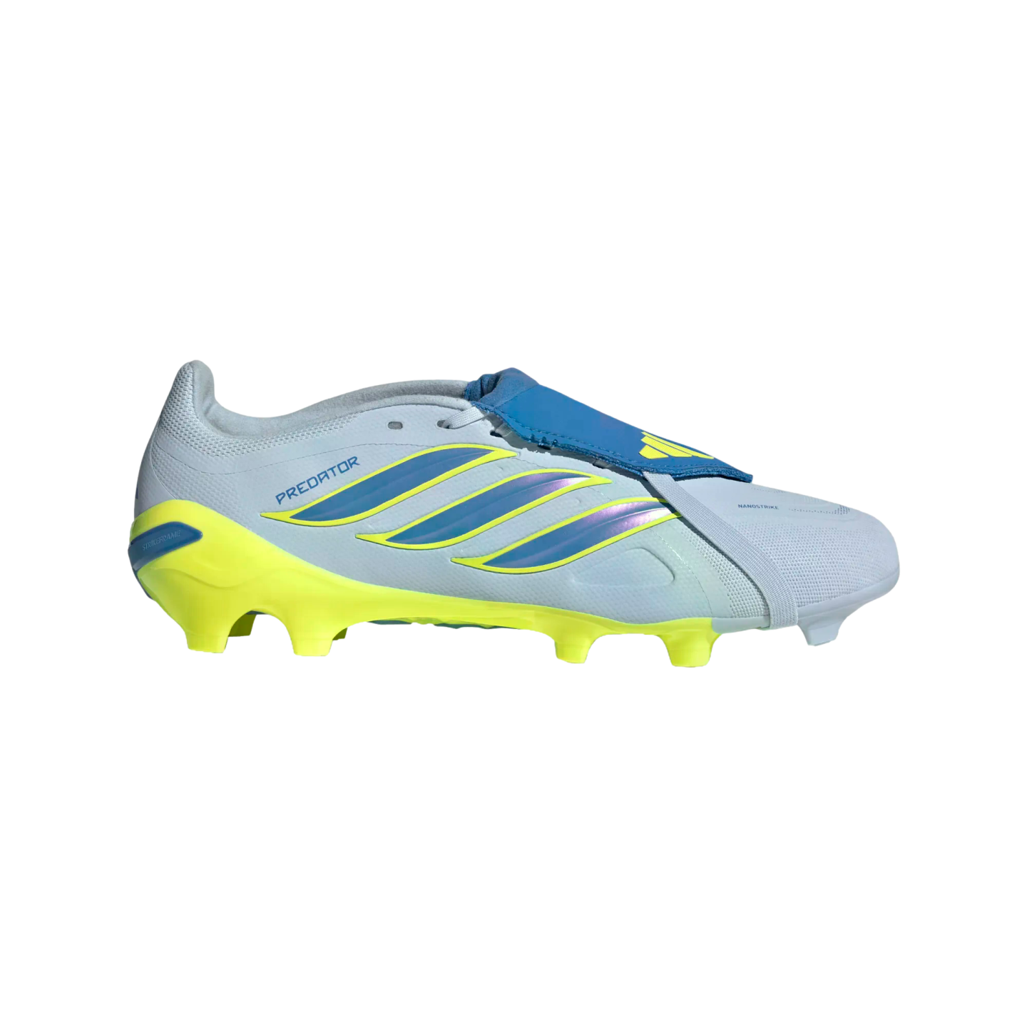 Predator League Foldover Tongue Firm Ground Cleats Soccer JS0423 Blue