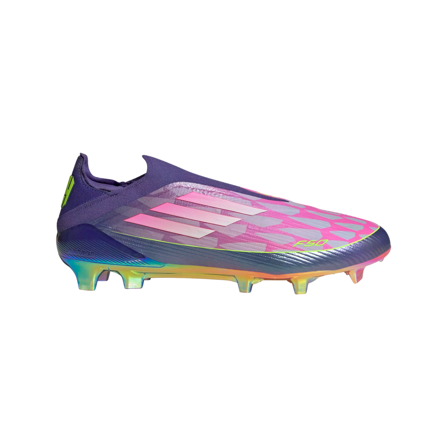Adidas F50 Elite Laceless Lamine Yamal Firm Ground Cleats Soccer