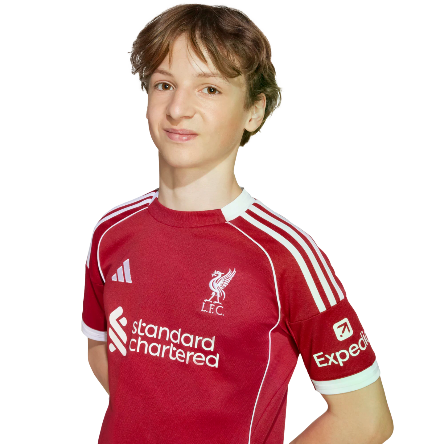 Adidas Liverpool 25/26 Youth Home Jersey JV6436