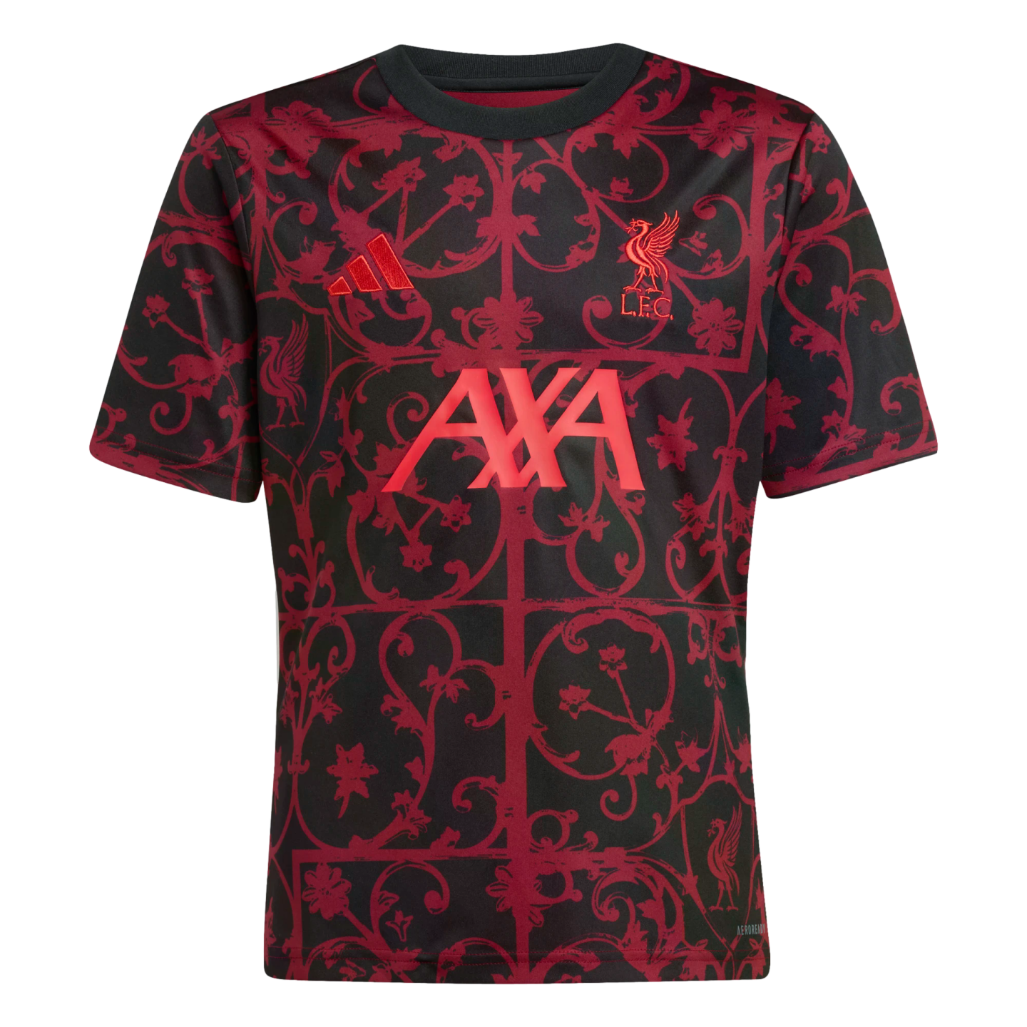 Adidas Liverpool Youth Pre-Match Jersey Soccer JV9015 Black