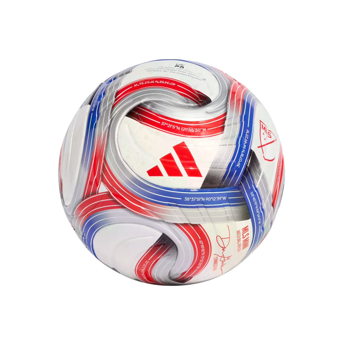 Adidas MLS Mini Skills Ball Soccer JW1318 White