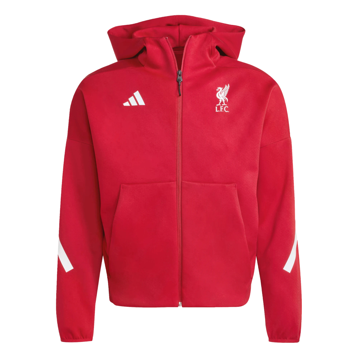 Adidas Liverpool Anthem Jacket Soccer JW5484 Red Adidas Liverpool Anthem Jacket Soccer JW5484 Red