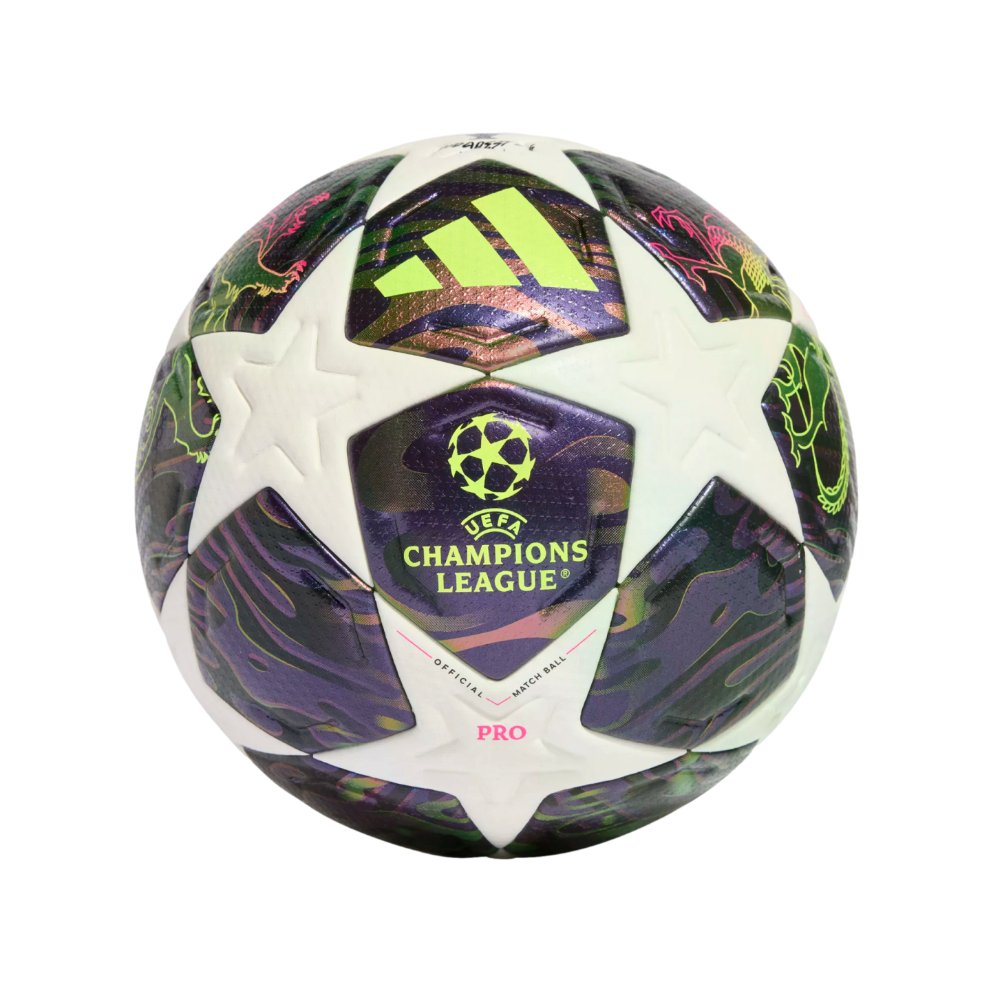 UCL Final Pro Match Ball Soccer JX9077 Purple
