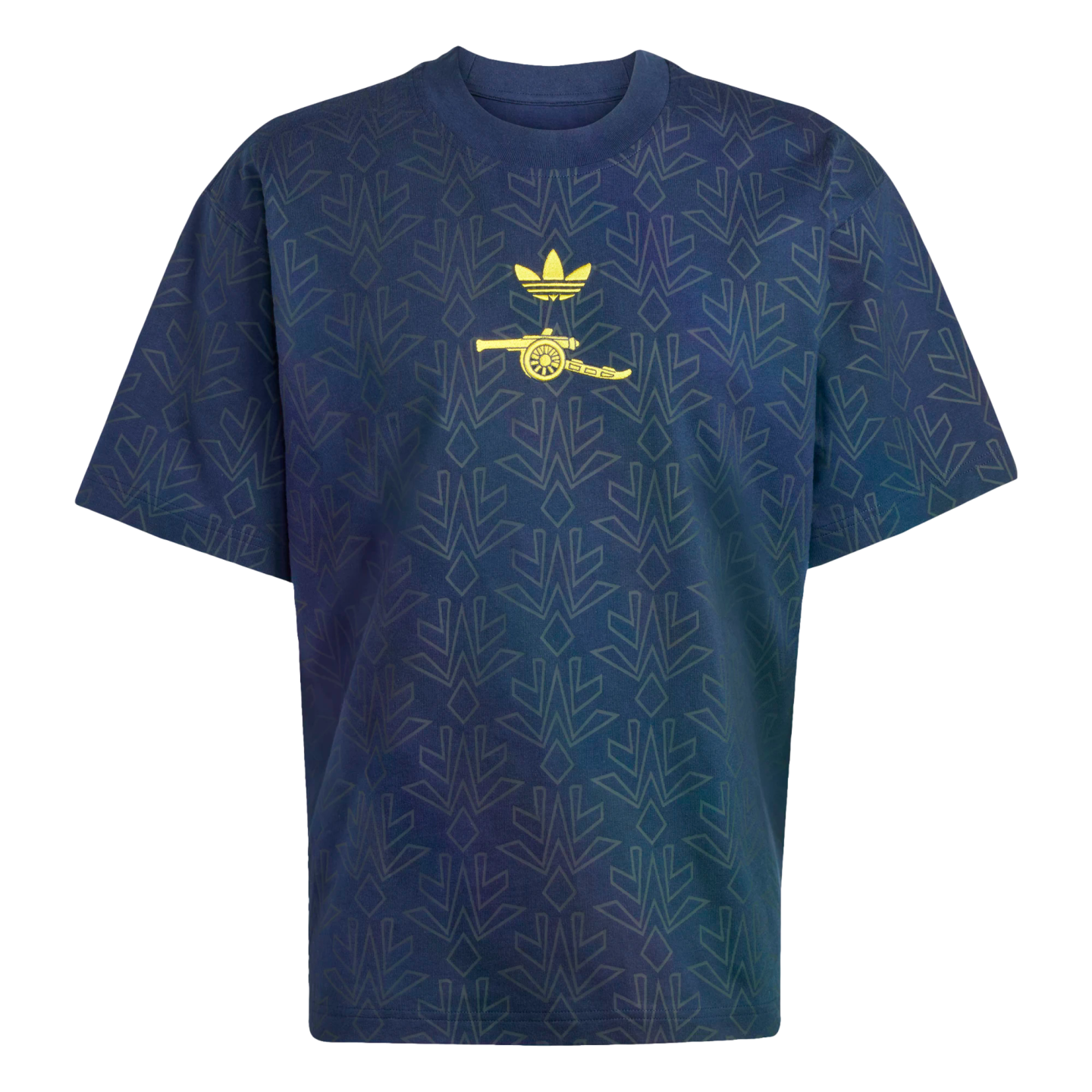 Adidas Arsenal Lifestyler Tee Soccer JZ4103 Navy Blue