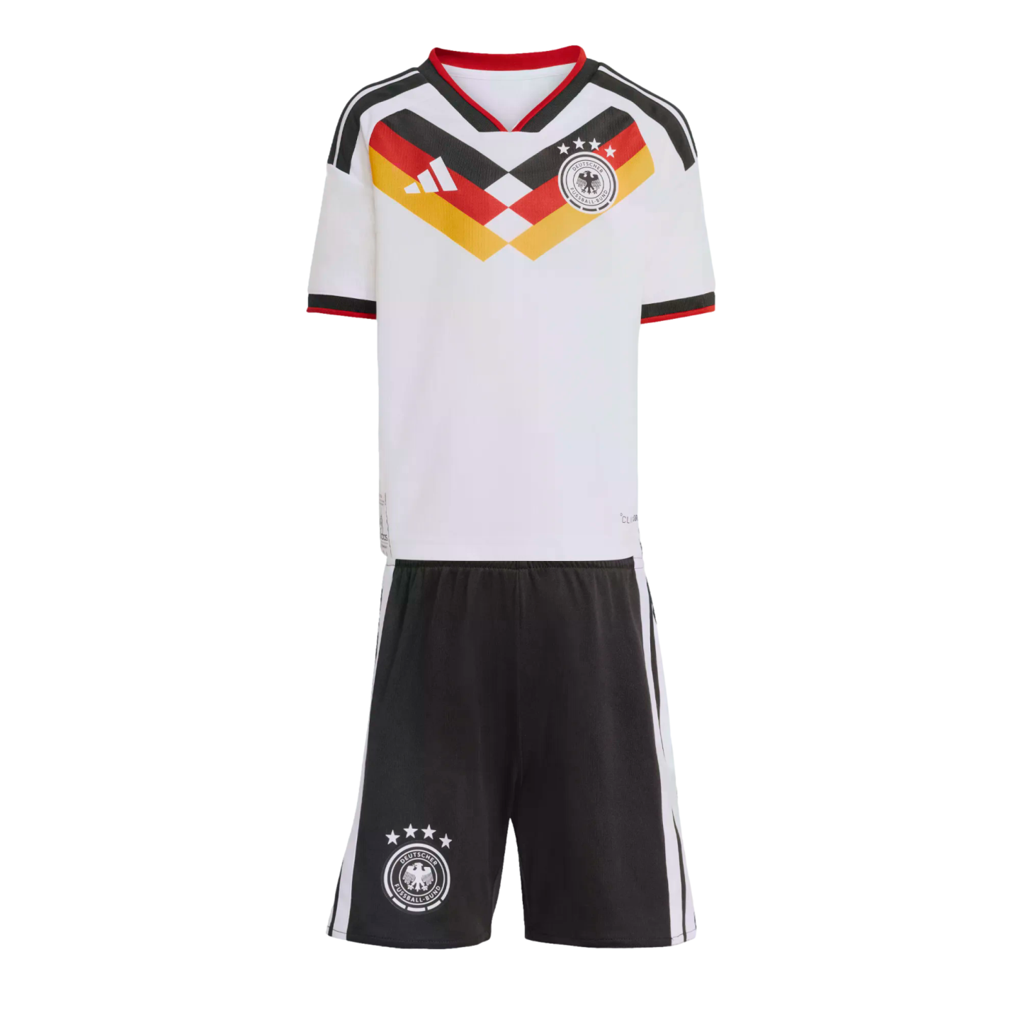 Adidas Germany 2026 Toddler Home Mini Kit Soccer JZ4561 White