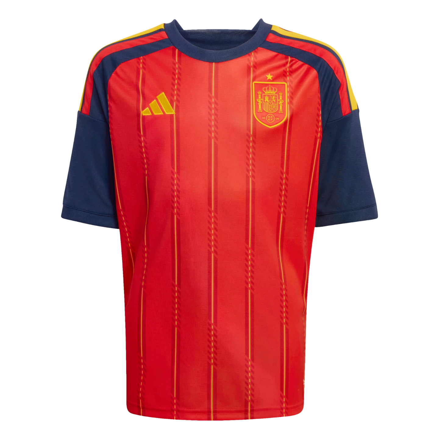 Adidas Spain 2026 Youth Home Jersey Soccer JZ5757 Red