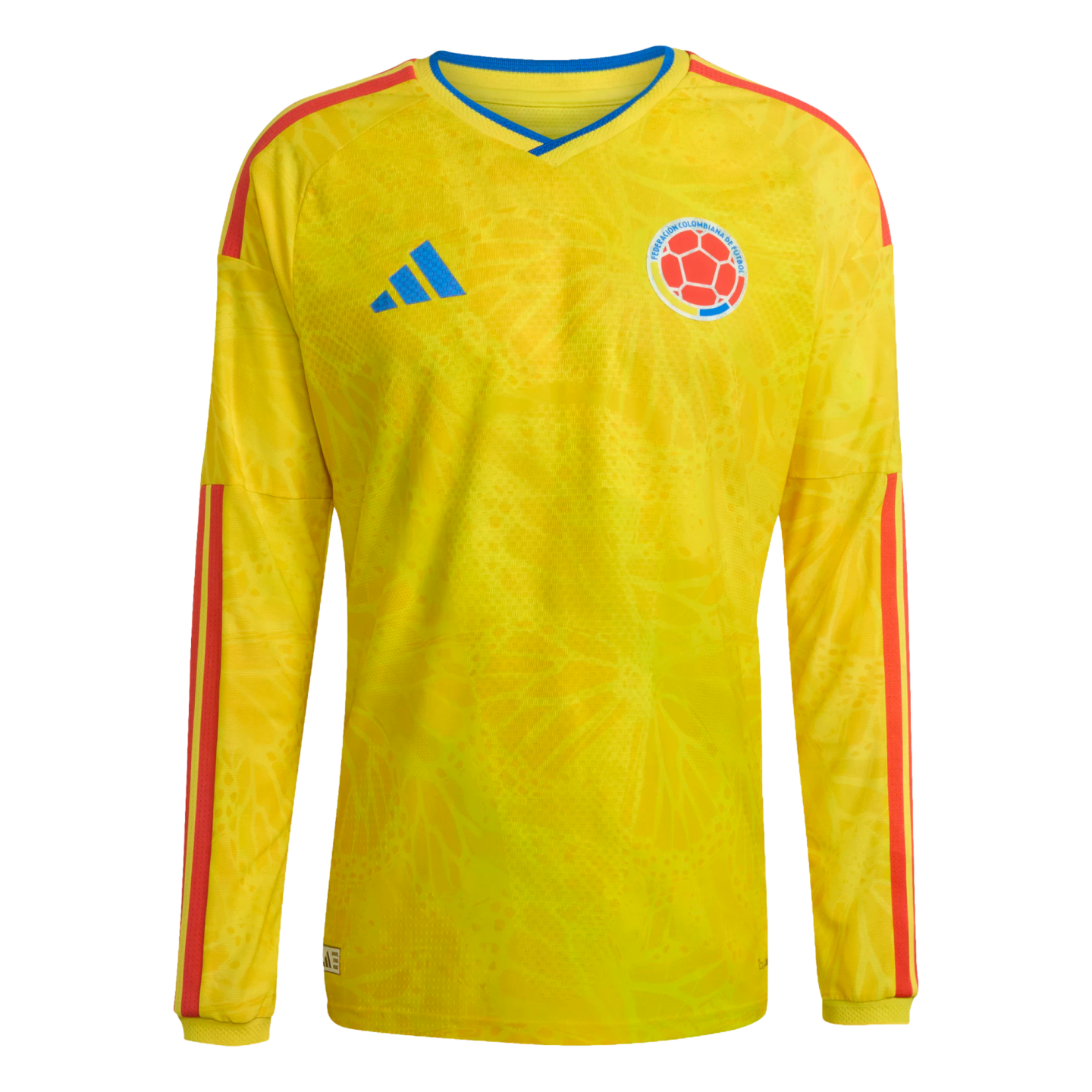 Adidas Colombia 2026 Authentic Long Sleeve Jersey