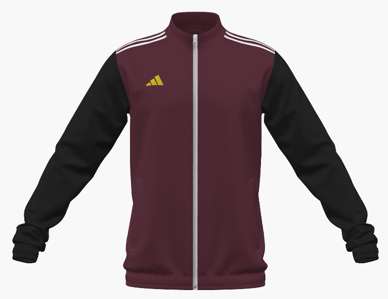 Adidas CU Entrada 22 Track Jacket IA0416-CCYSC-BUR/WHT