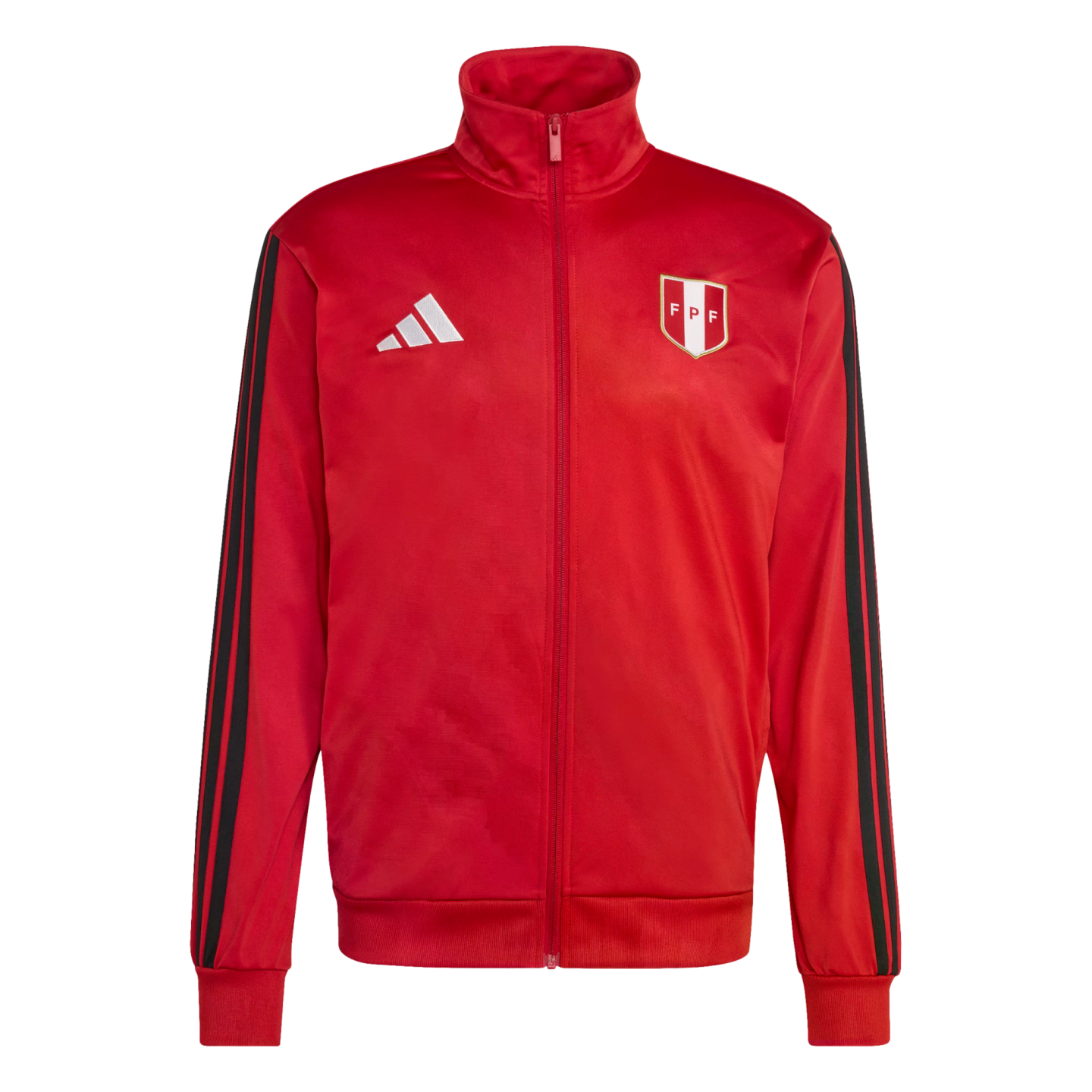ジャケット・アウター PE HIGH GAUGE JERSEY TRACK JKT Adidas Peru DNA Track Top Jacket Soccer KA8598 Red