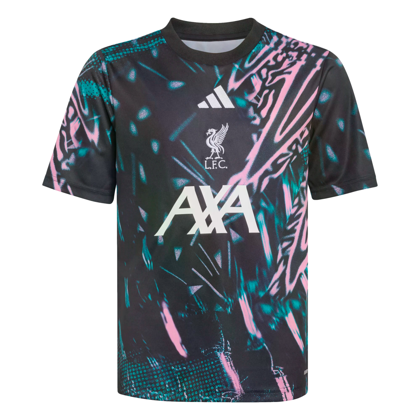  Liverpool FC ユニフォーム 3XL Adidas Liverpool Youth Pre-Match Jersey Soccer KB1448 Black