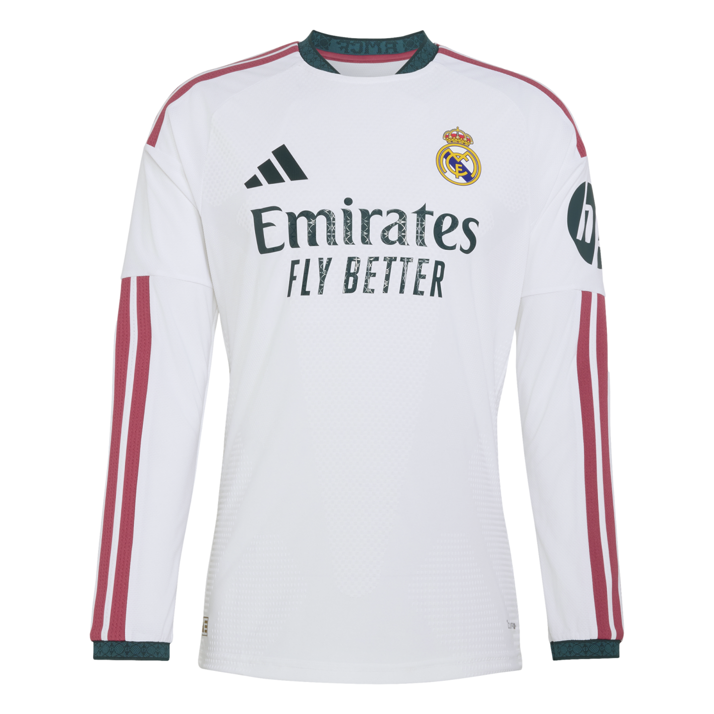 Real Madrid 26/27 Authentic Long Sleeve Home Jersey Soccer KC3943
