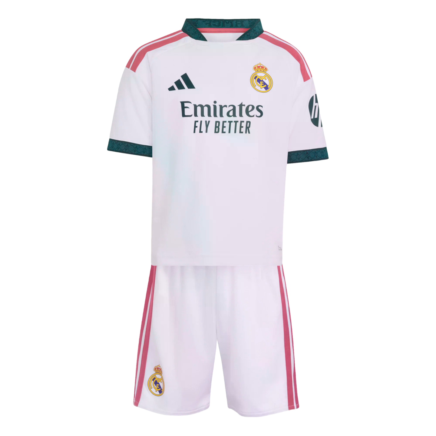  Real Madrid ユニフォーム Real Madrid 26/27 Toddler Home Mini Kit Soccer KC3946 White