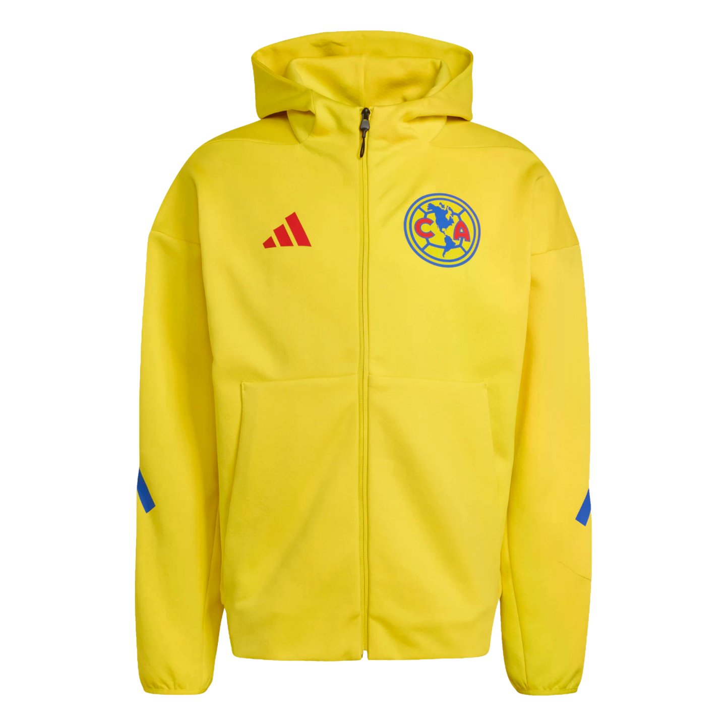 Adidas Club America Anthem Jacket Soccer KC4415 Yellow