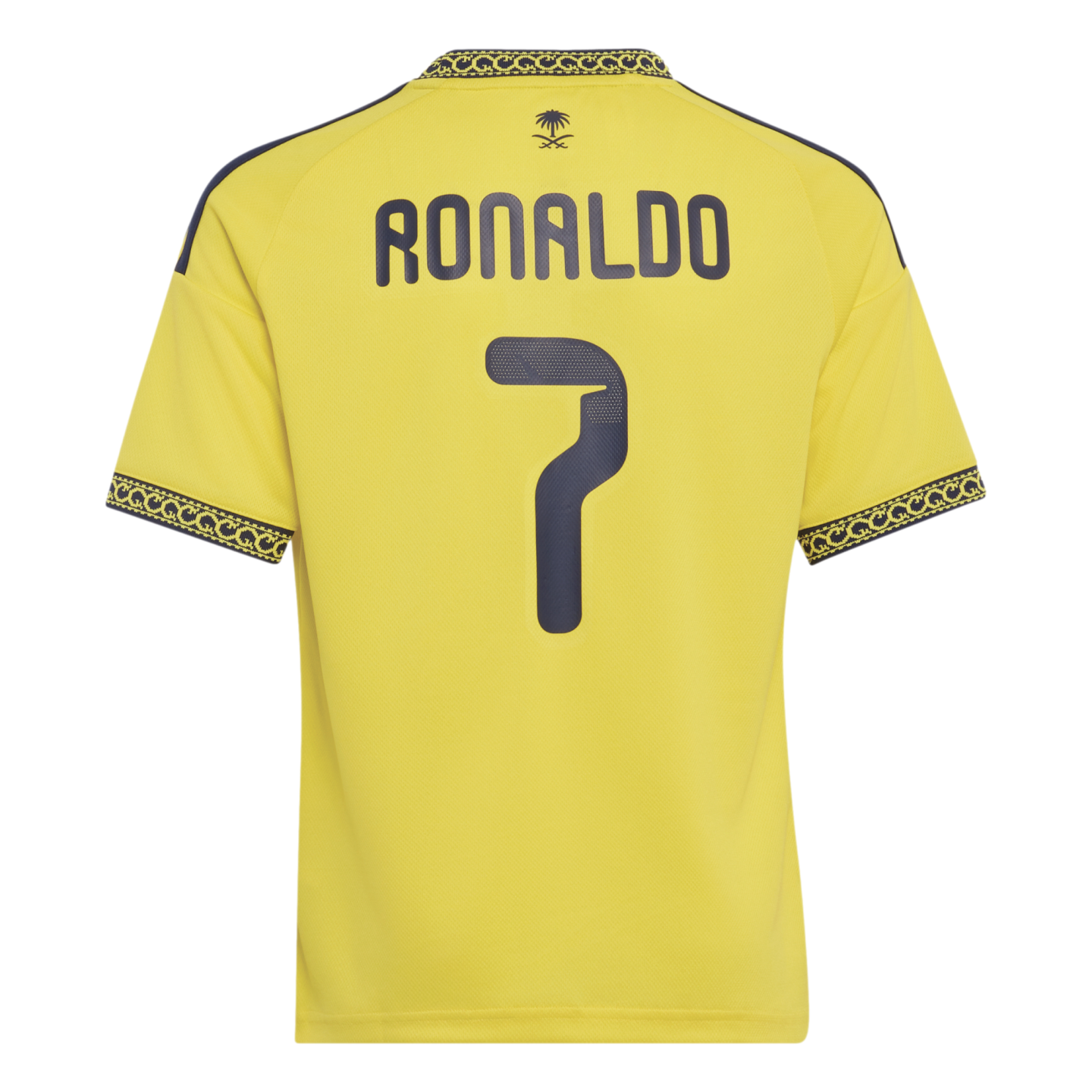 Al Nassr FC 26/27 Ronaldo Youth Home Jersey Soccer KC7407 Yellow