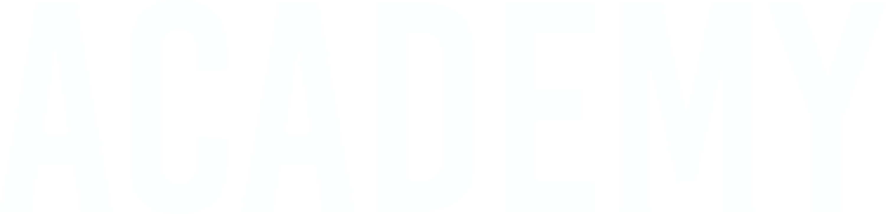 The word "ACADEMY" in white, bold, uppercase sans-serif letters.