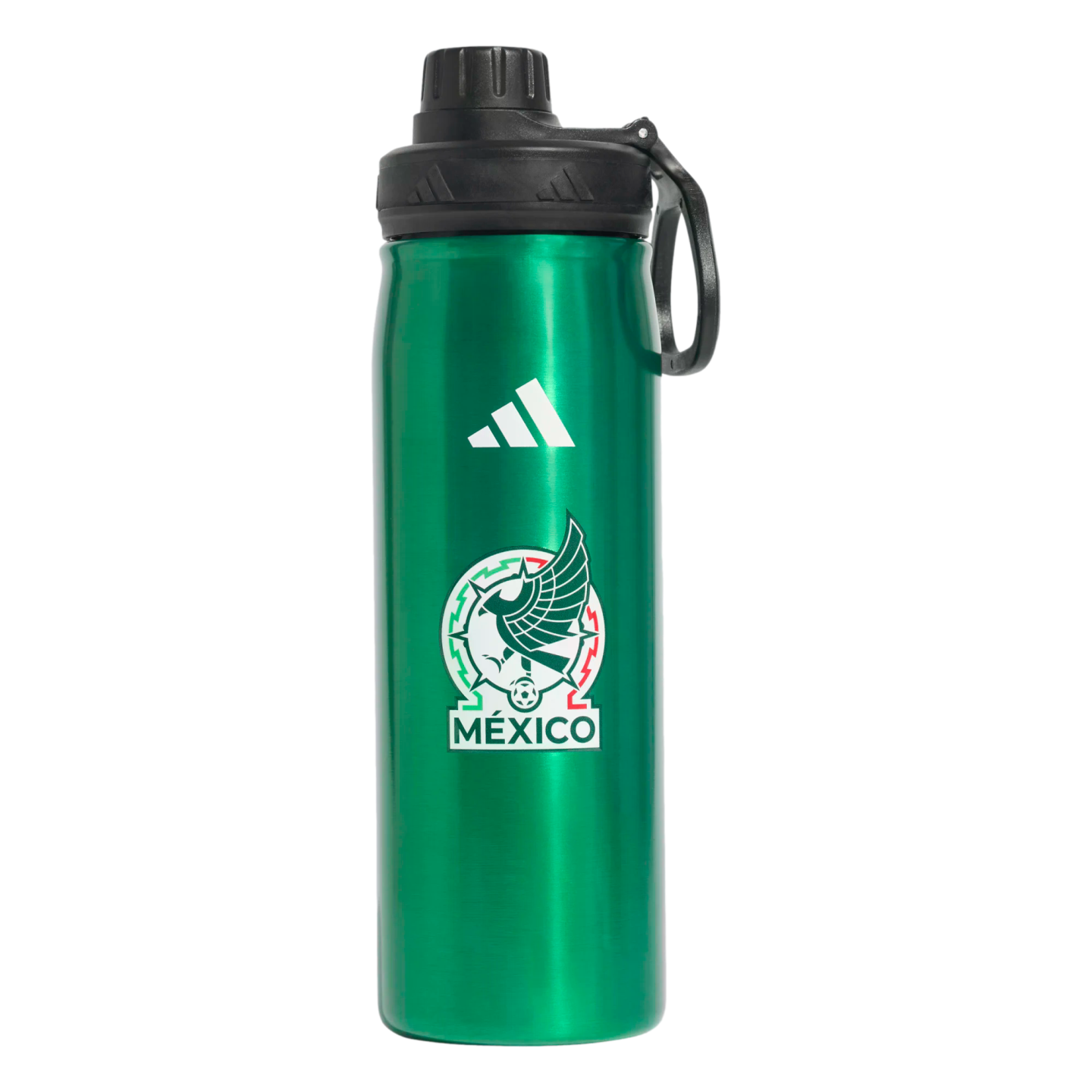 Adidas Mexico Metal Water Bottle Soccer KF4126 Green Adidas Mexico Metal Water Bottle Soccer KF4126 Green