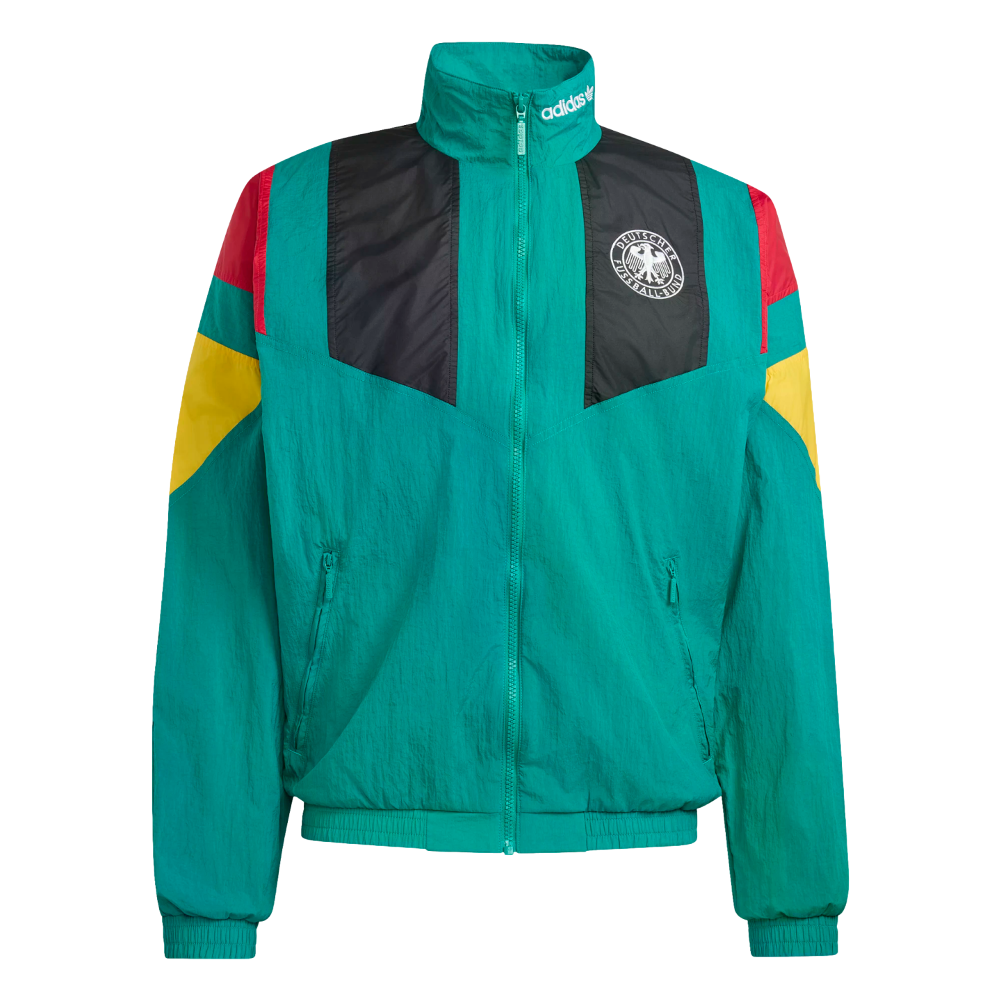 Germany EQT Track Top Jacket Soccer KG2281 Green Germany EQT Track Top Jacket Soccer KG2281 Green