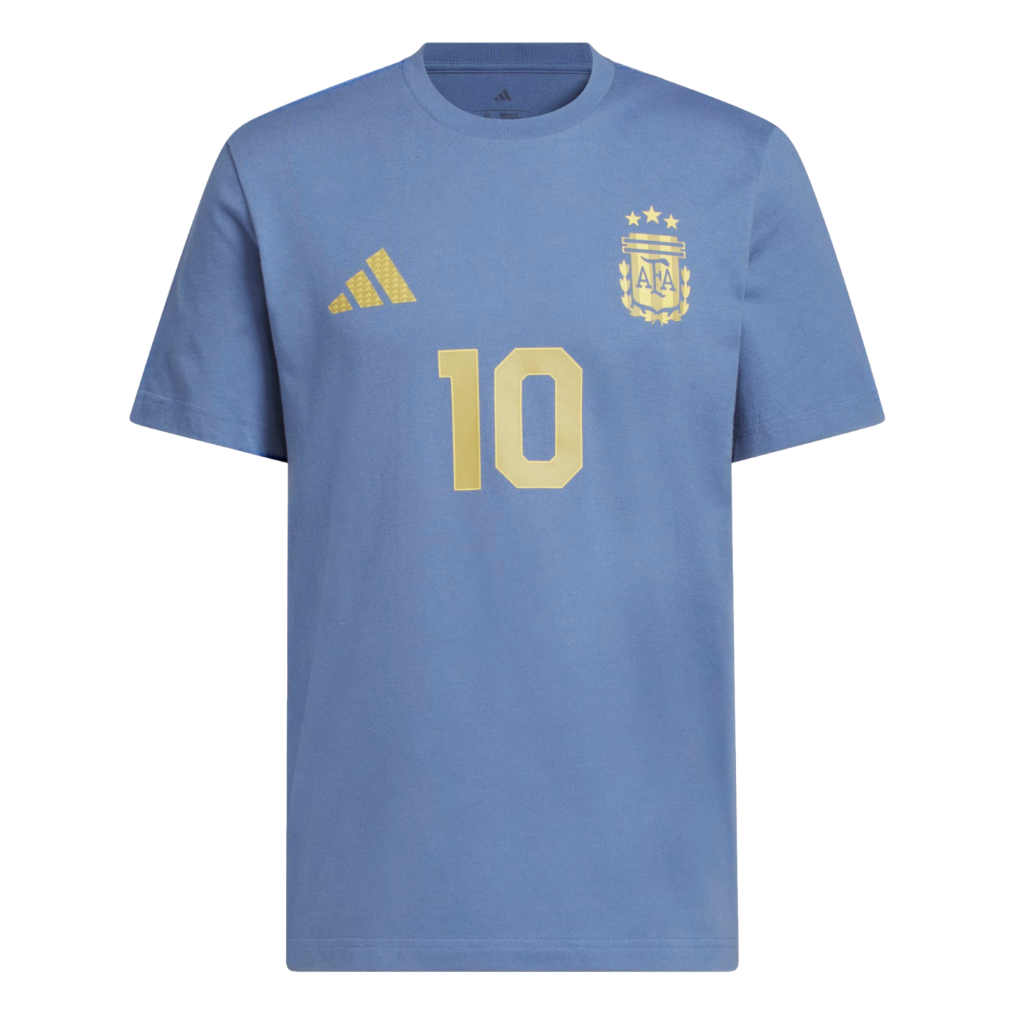 Adidas Argentina Messi 10 Tee Soccer KG3074 Blue