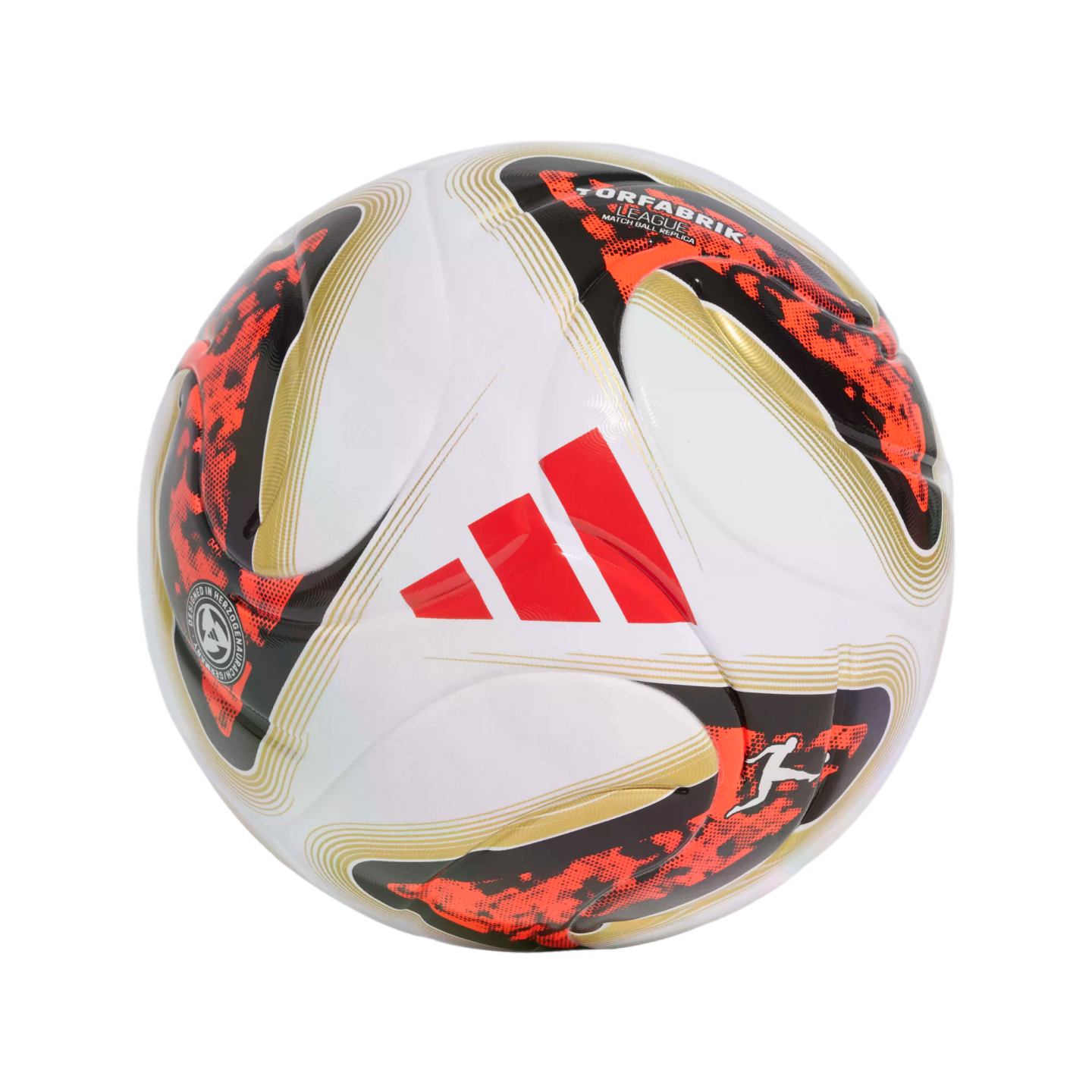 Bundesliga Torfabrik League Ball Soccer KG6038 White