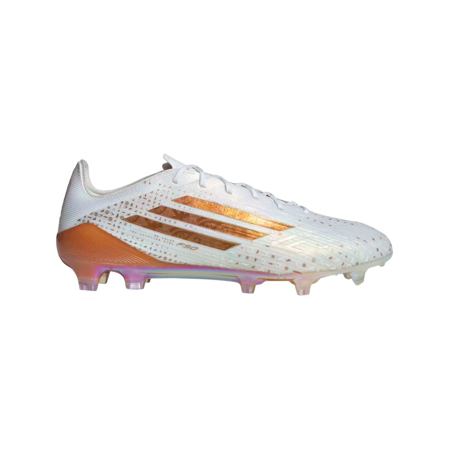 エ*ス様 SALE 選手支給品 EF エデュケーションファースト ニッポ ジャケ Adidas F50 Elite Salah Firm Ground Cleats Soccer KJ1901 White