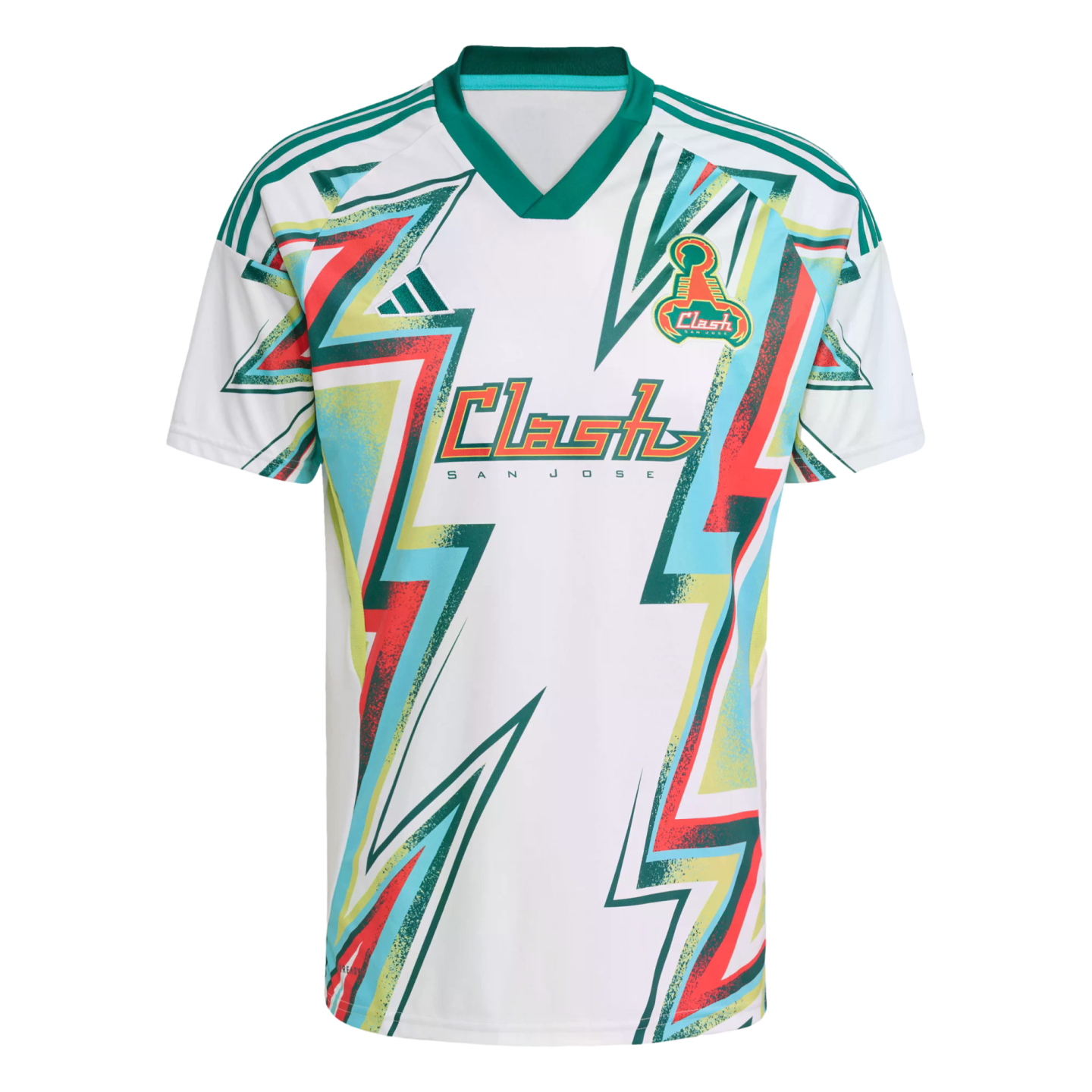 Adidas San Jose Earthquakes 2025 Third Jersey Soccer KQ6716 White