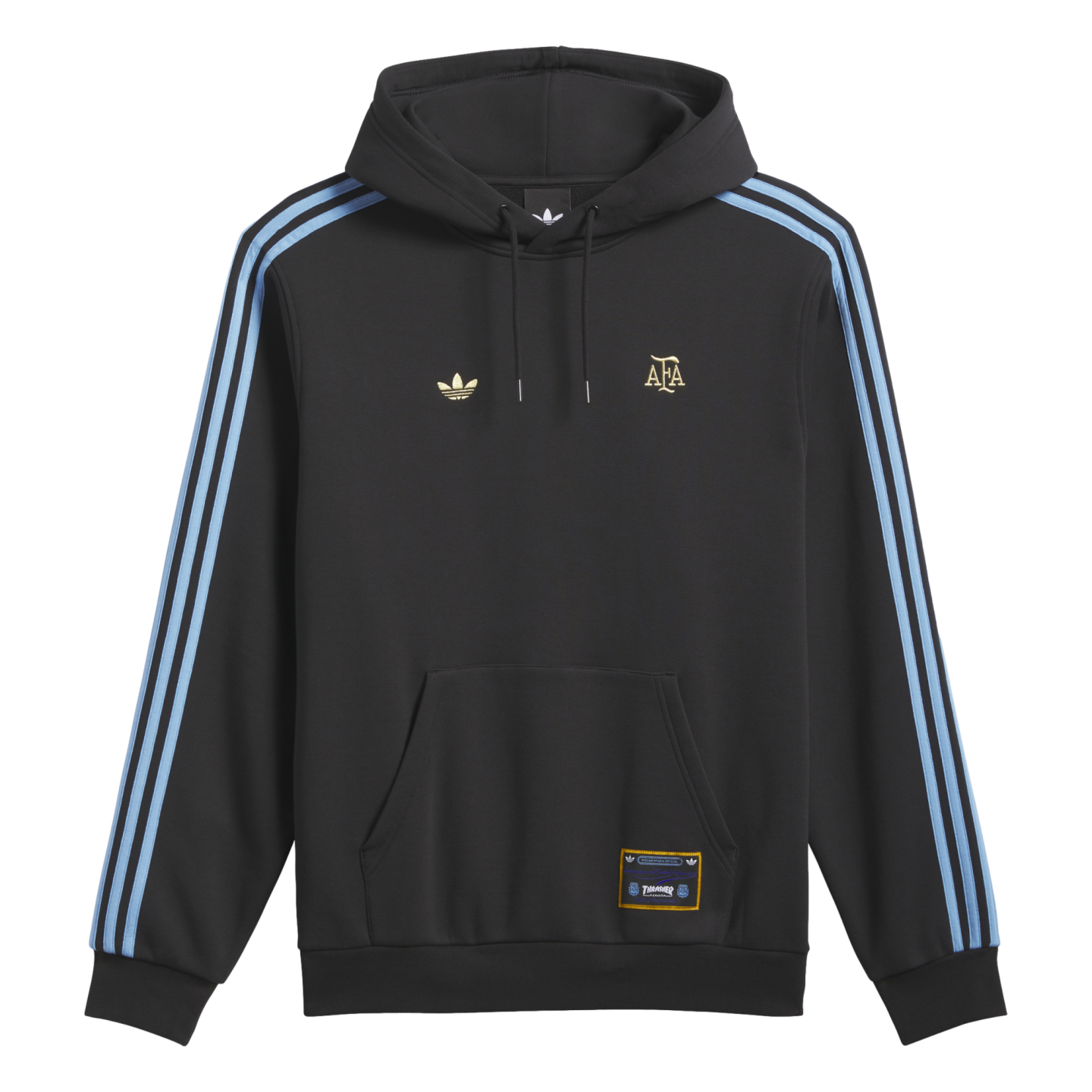 Argentina x Thrasher Hoodie Soccer KX4547 Black