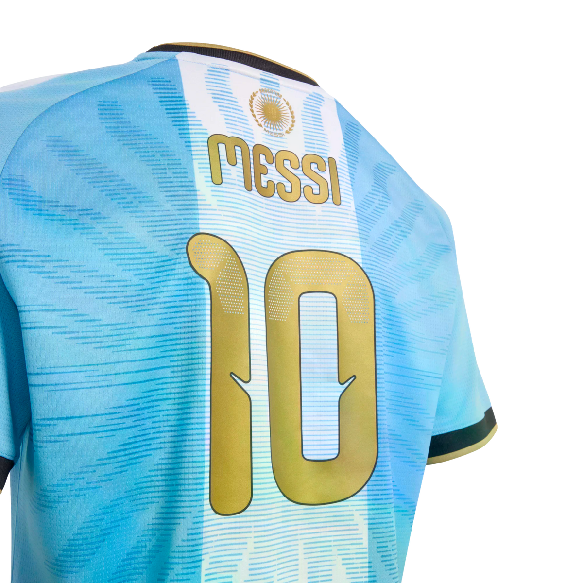 Adidas Argentina 2026 Messi Gold Anniversary Youth Home Jersey