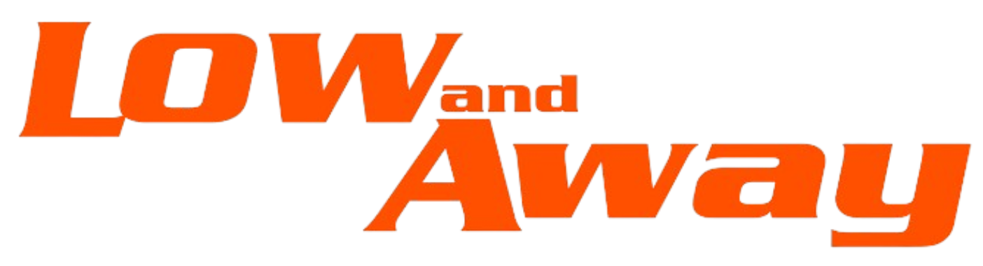 LOAW4 - Low & Away - ORANGE Text