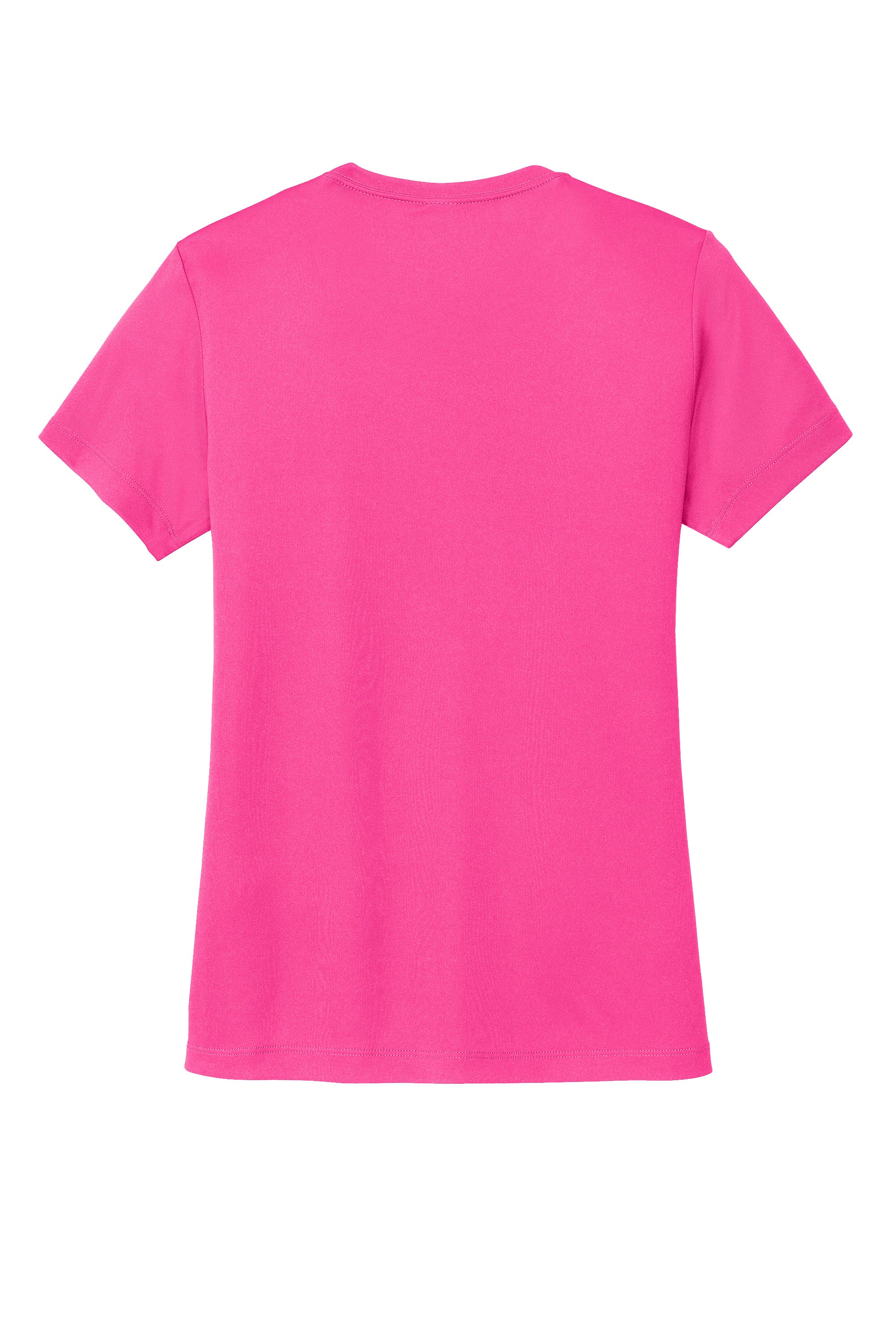 Sport-Tek Women's PosiCharge Competitor Tee- LST350- Neon Pink